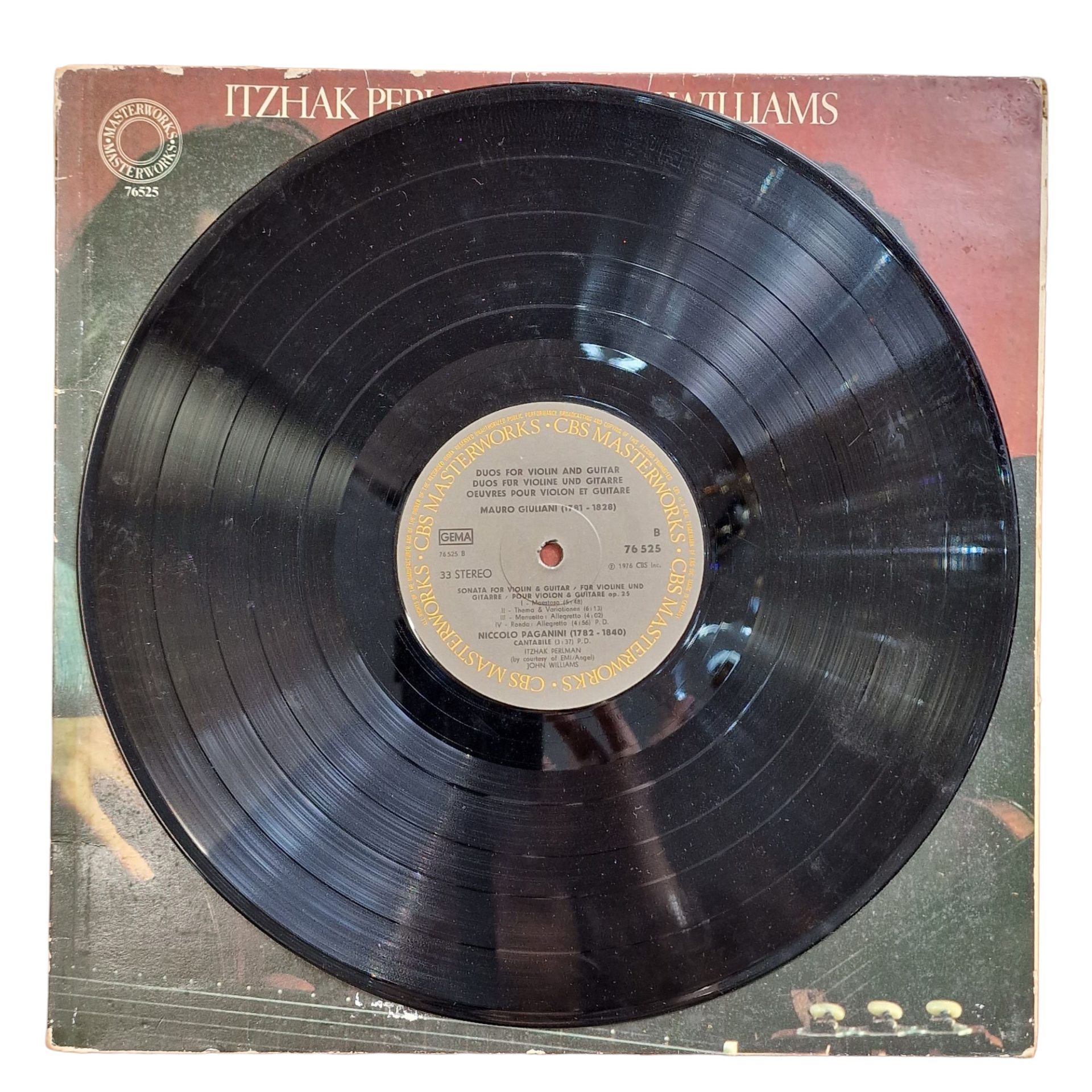 Itzhak Perlman - John Williams - Paganini & Giuliani: Duos for Violin and Guitar (1976)