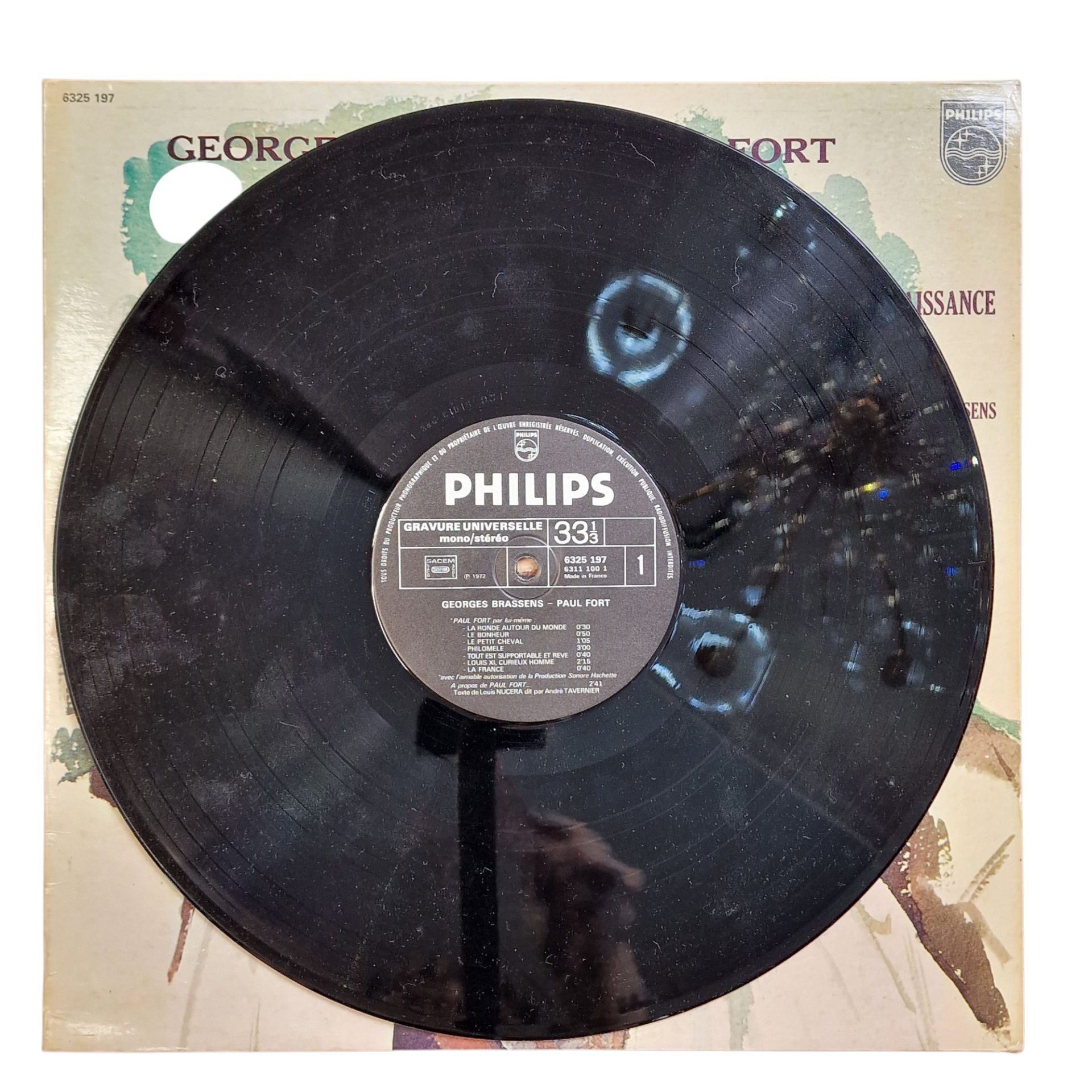 Georges Brassens - Paul Fort - Poèmes dits par l’auteur et Georges Brassens (1972)