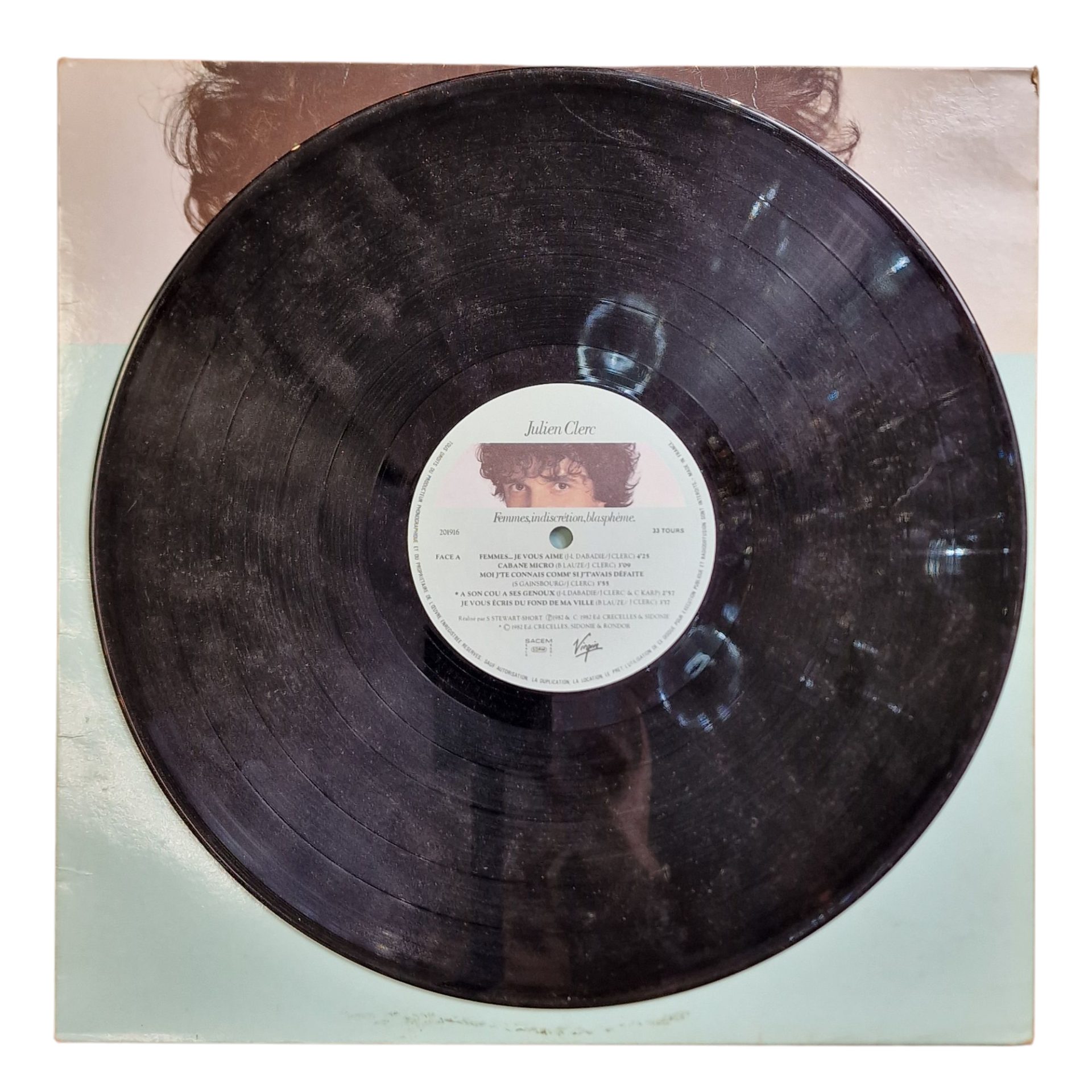 Julien Clerc - Femmes, Indiscrétion, Blasphème (1982)