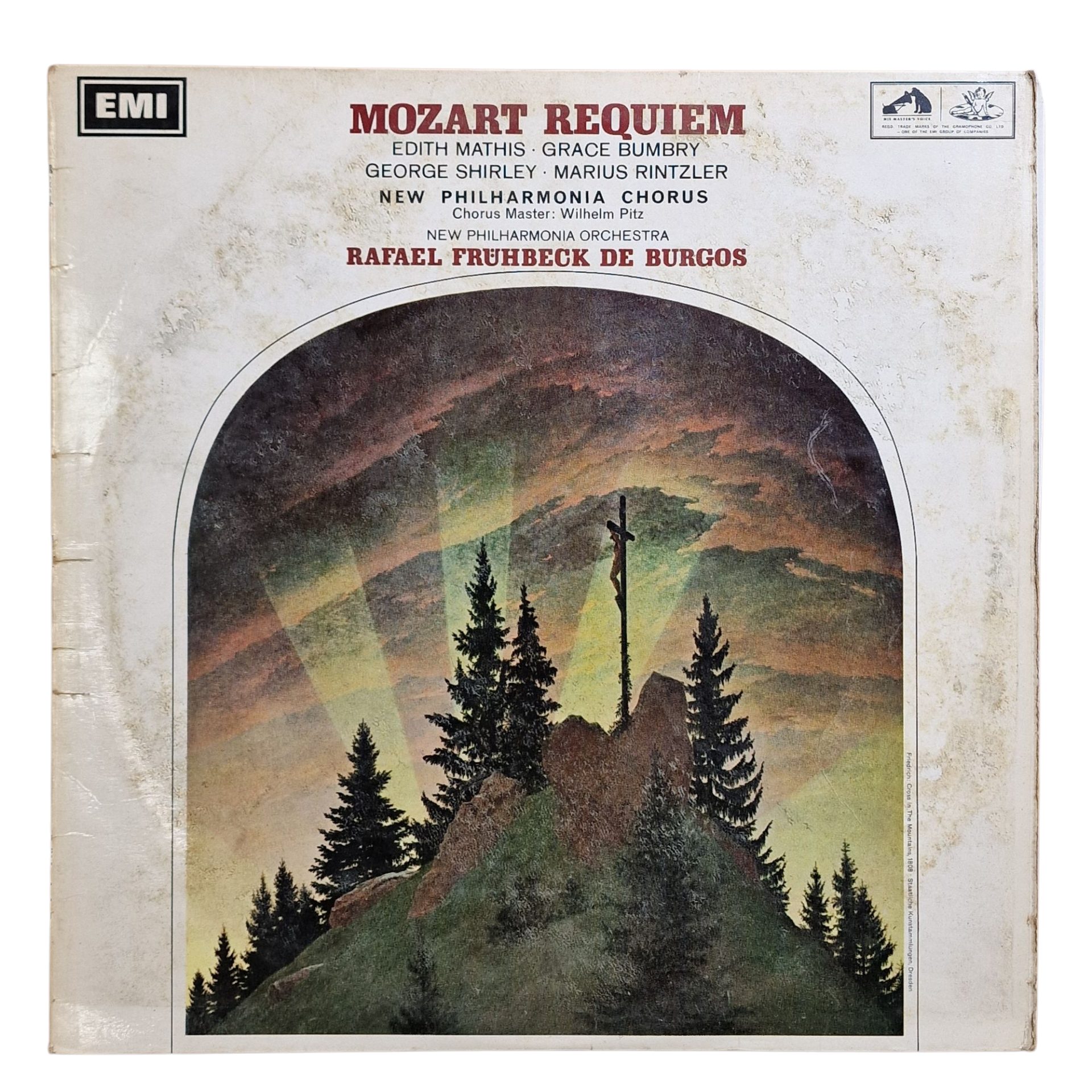 The New Philharmonia Orchestra & Chorus - Rafael De Burgos - Mozart Requiem (1968)