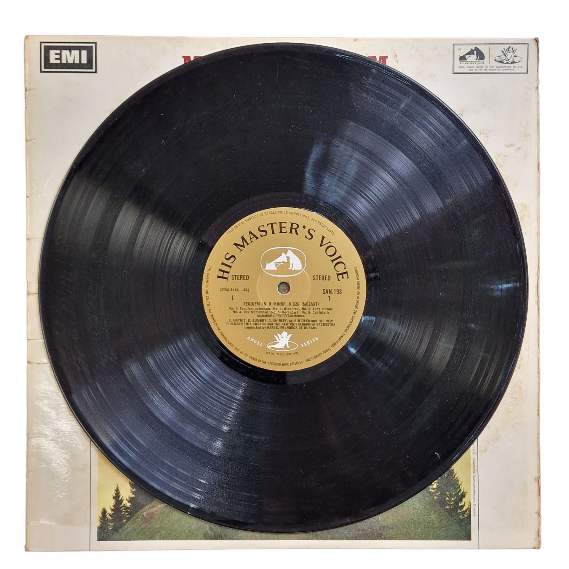 The New Philharmonia Orchestra & Chorus - Rafael De Burgos - Mozart Requiem (1968)
