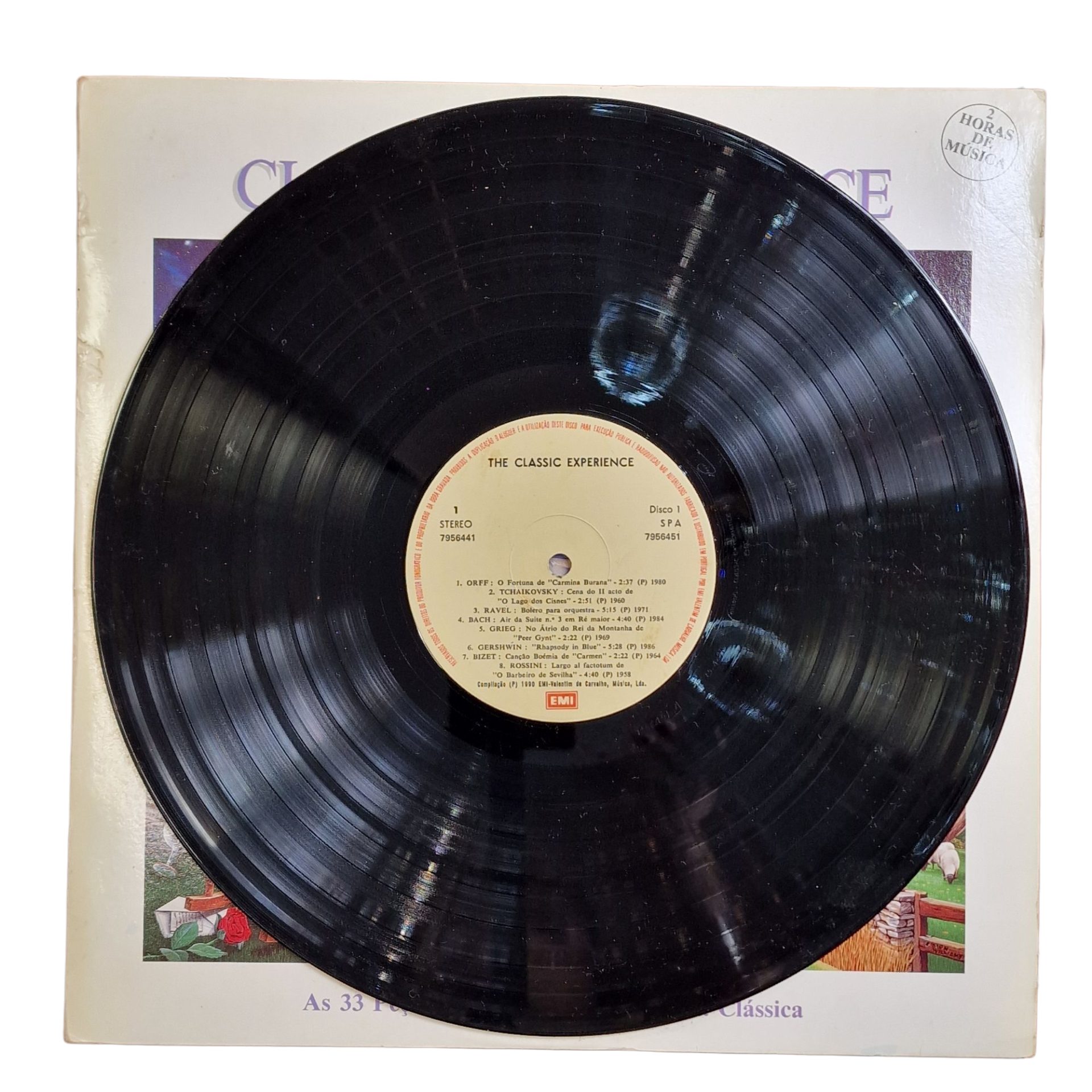 The Classic Experience: As 33 Peças Mais Célebres da Música Clássica (1990) Duplo Vinil