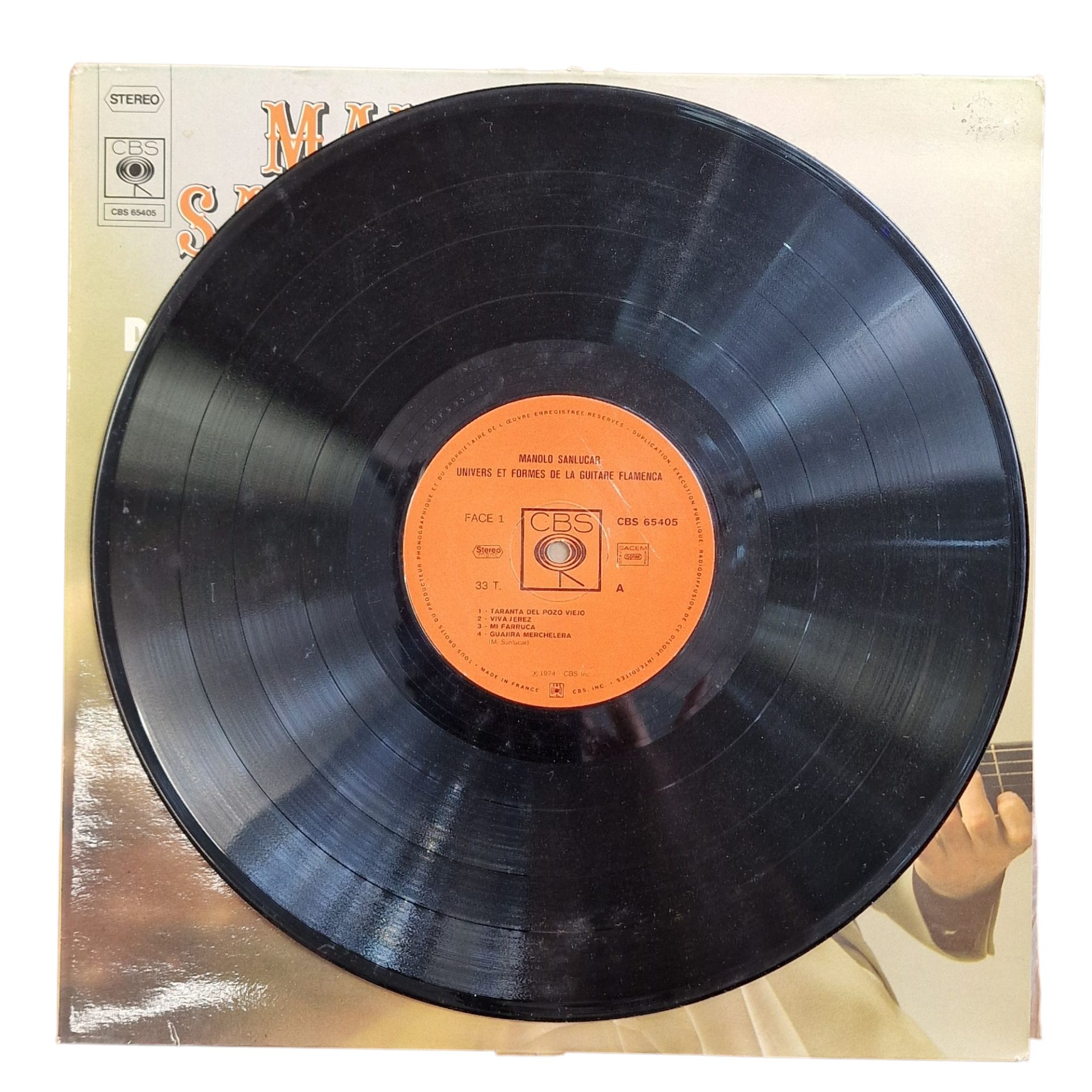 Manolo Sanlúcar - Univers et Formes de la Guitare Flamenca (1974)