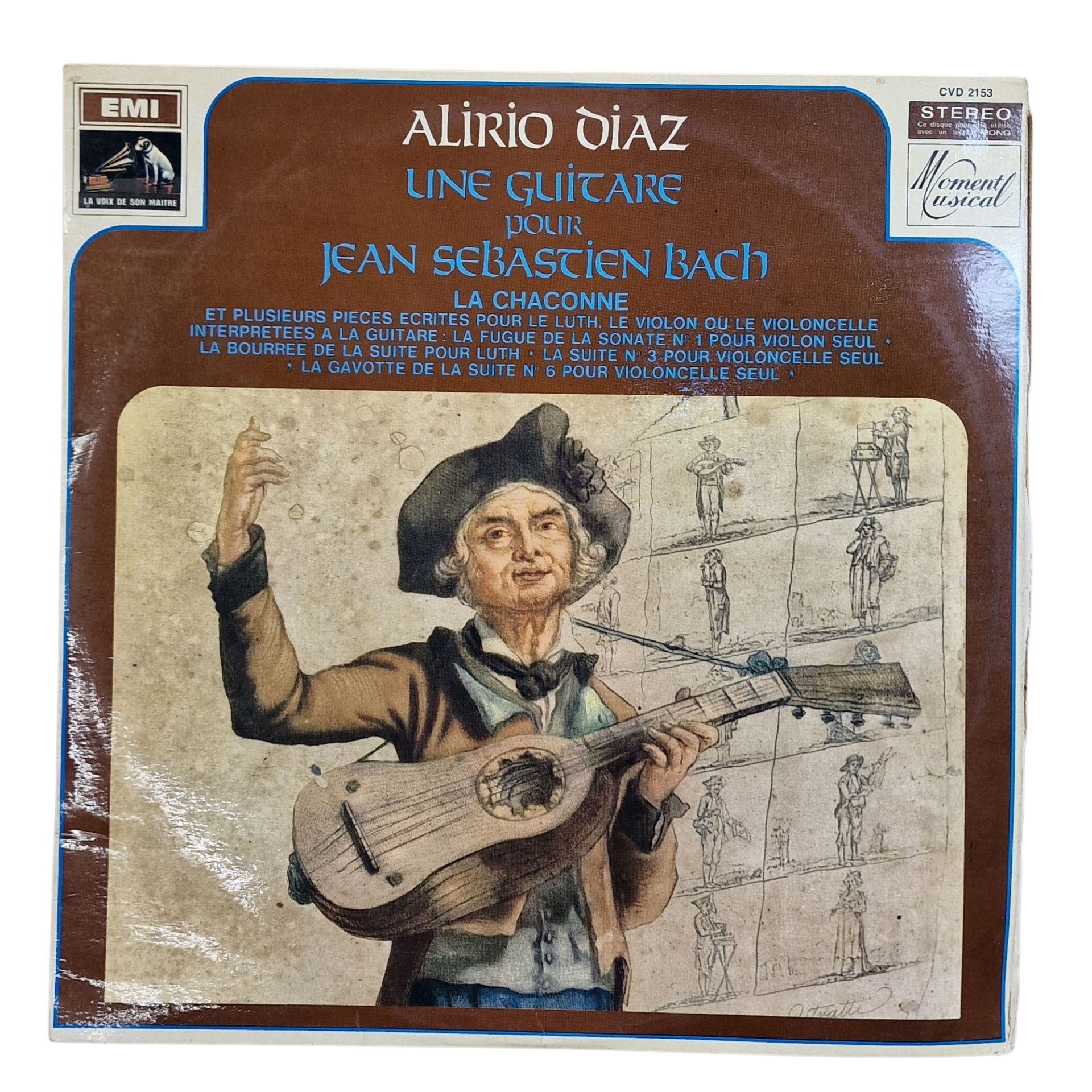 Alirio Diaz - Line Guitare Pour Jean Sebastien Bach (1972)