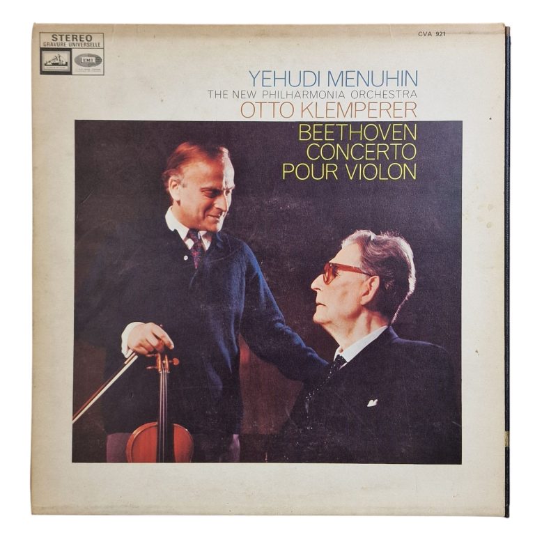 Menuhin – The New Philharmonia Orchestra – Concerto pour Violon en Ré majeur, Op. 61