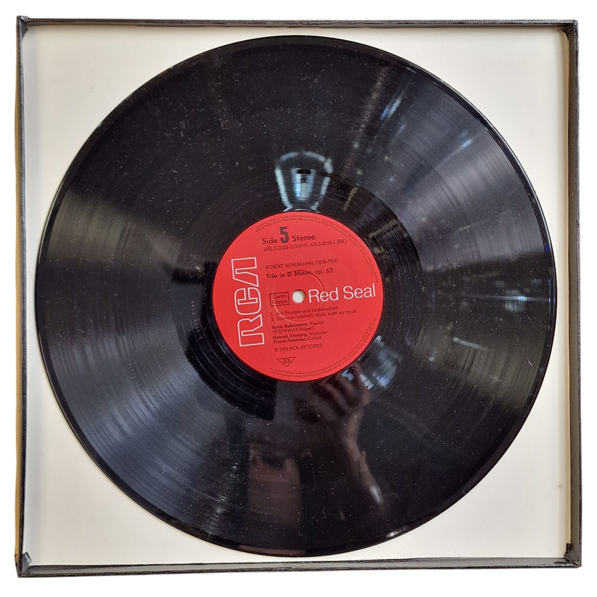 Rubinstein - Szeryng - Fournier - Brahms: The Three Trios / Schumann: Trio in D Minor (1974)