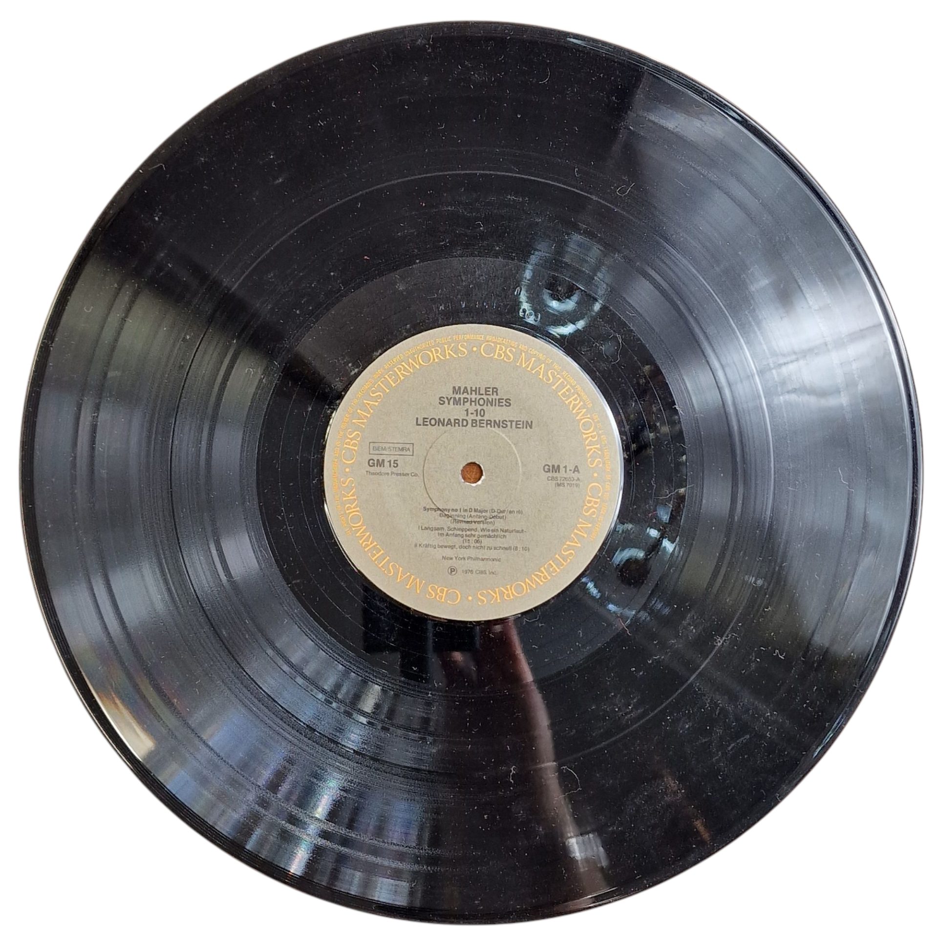 Leonard Bernstein - Gustav Mahler: Symphonies nº 1-10 (1976)