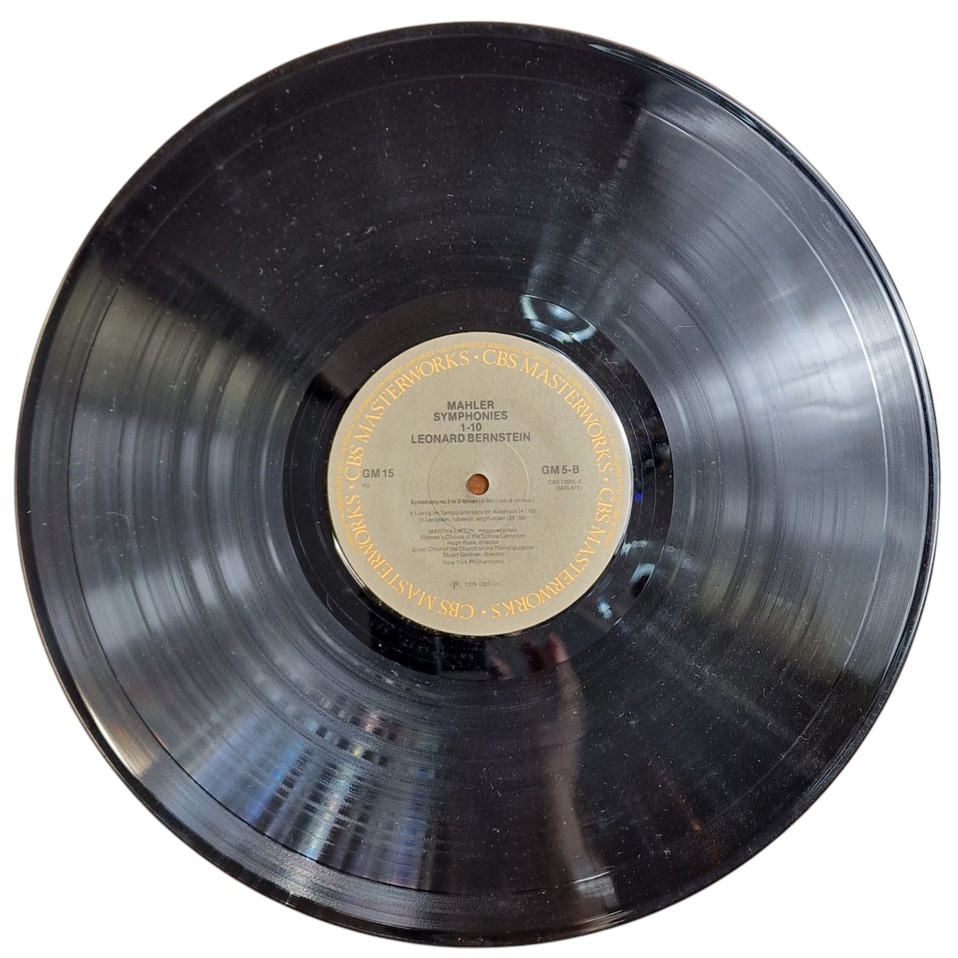 Leonard Bernstein - Gustav Mahler: Symphonies nº 1-10 (1976)