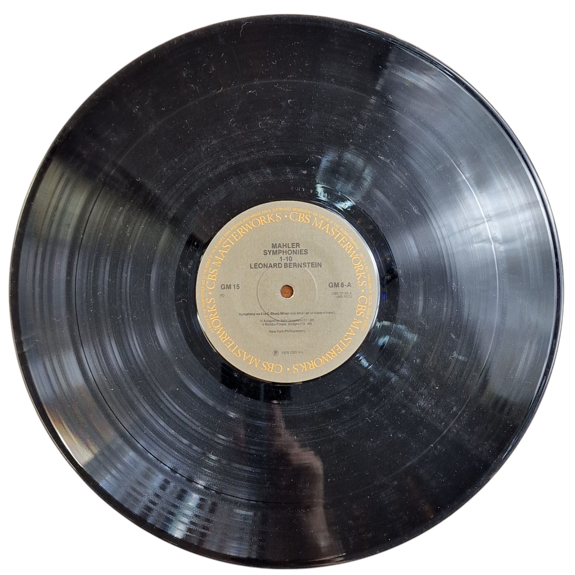 Leonard Bernstein - Gustav Mahler: Symphonies nº 1-10 (1976)