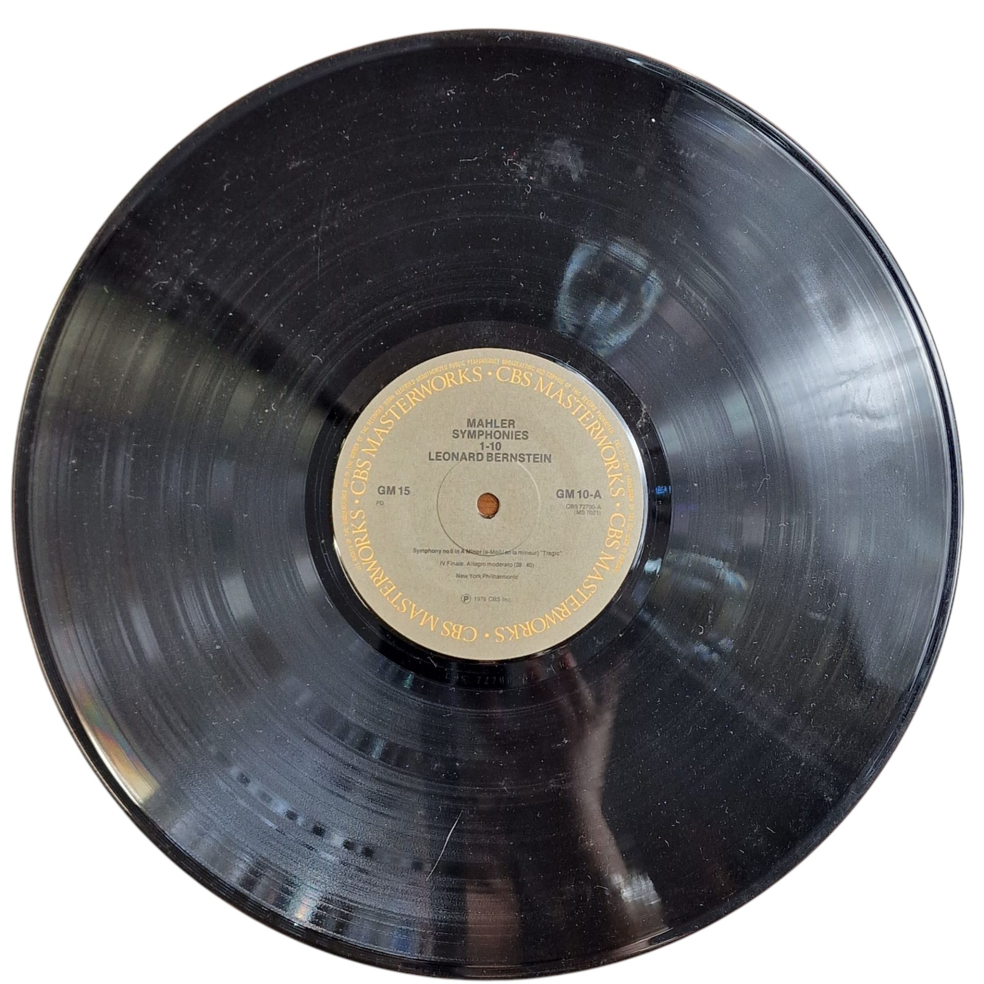 Leonard Bernstein - Gustav Mahler: Symphonies nº 1-10 (1976)