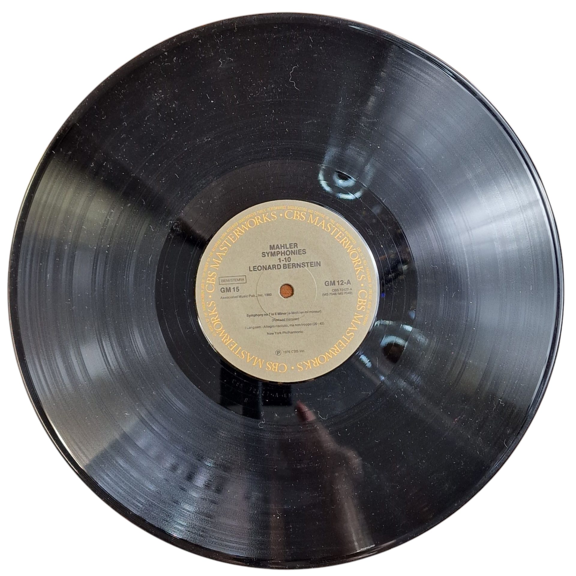 Leonard Bernstein - Gustav Mahler: Symphonies nº 1-10 (1976)