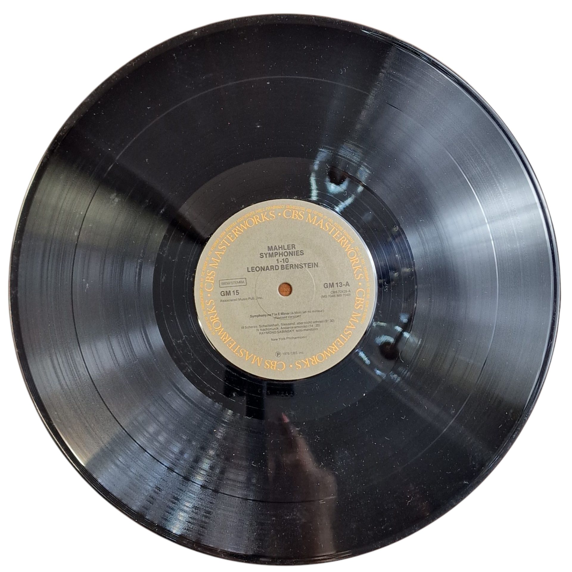 Leonard Bernstein - Gustav Mahler: Symphonies nº 1-10 (1976)