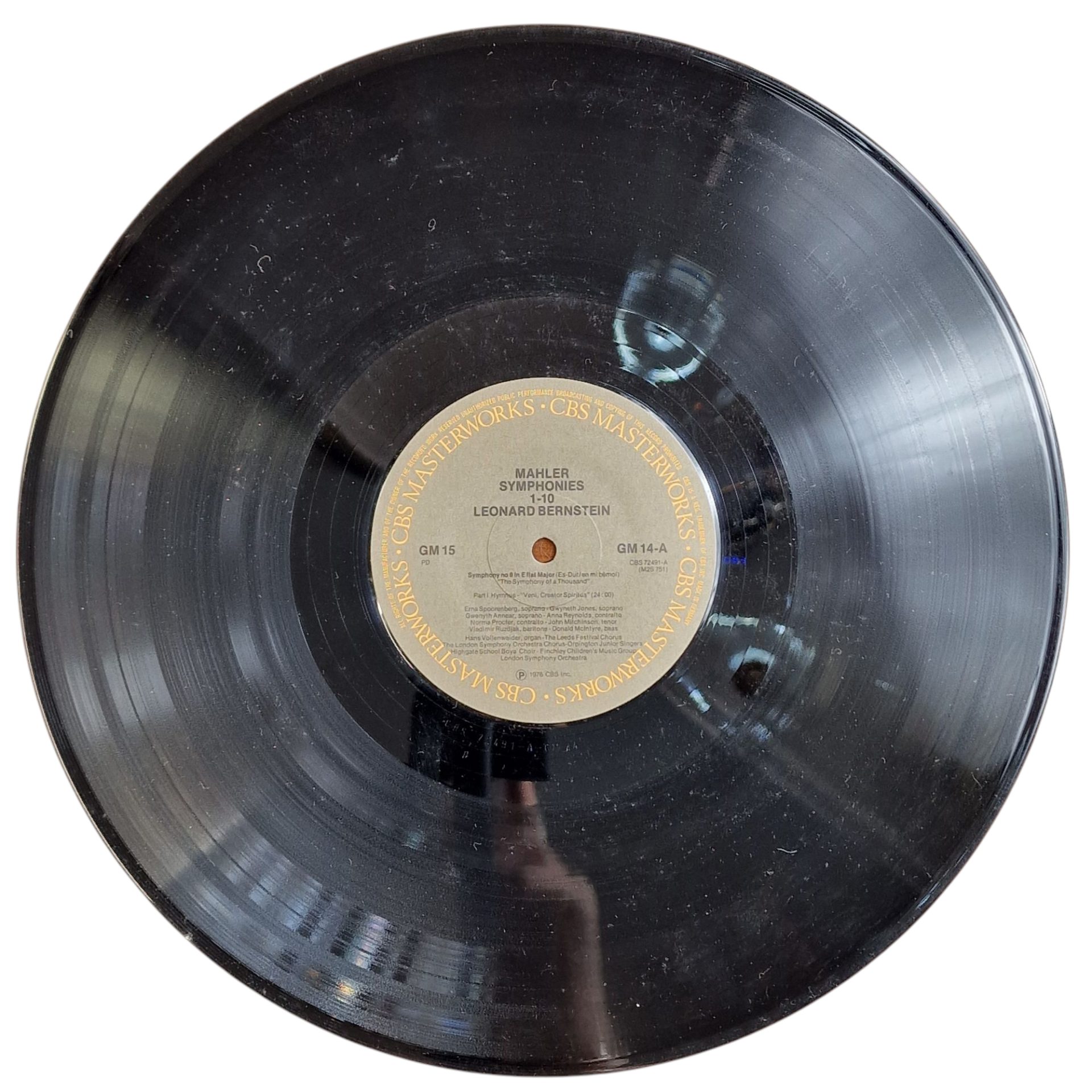 Leonard Bernstein - Gustav Mahler: Symphonies nº 1-10 (1976)