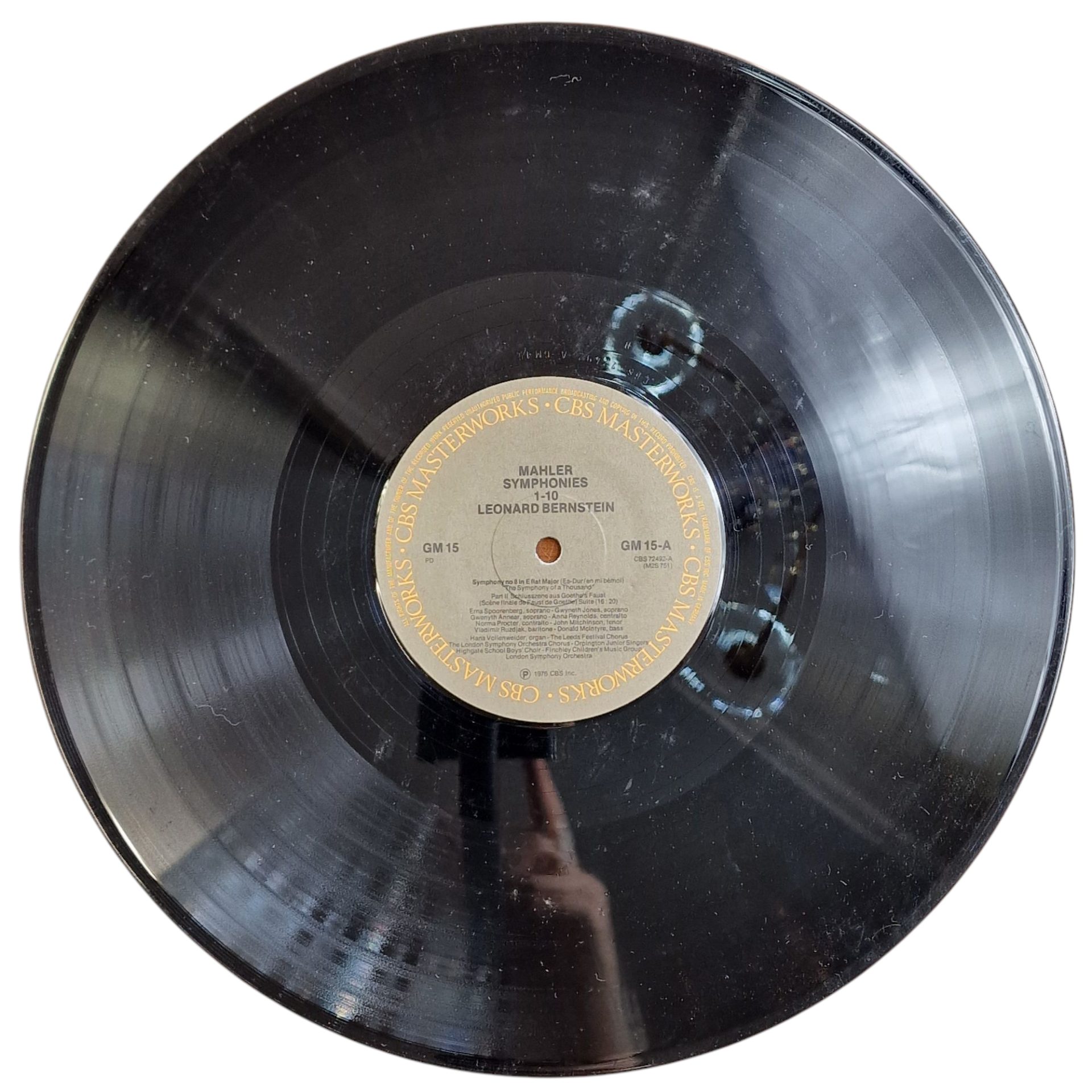 Leonard Bernstein - Gustav Mahler: Symphonies nº 1-10 (1976)