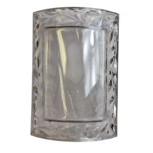 Moldura de Cristal D’Arques com Design de Folha – França, 1996