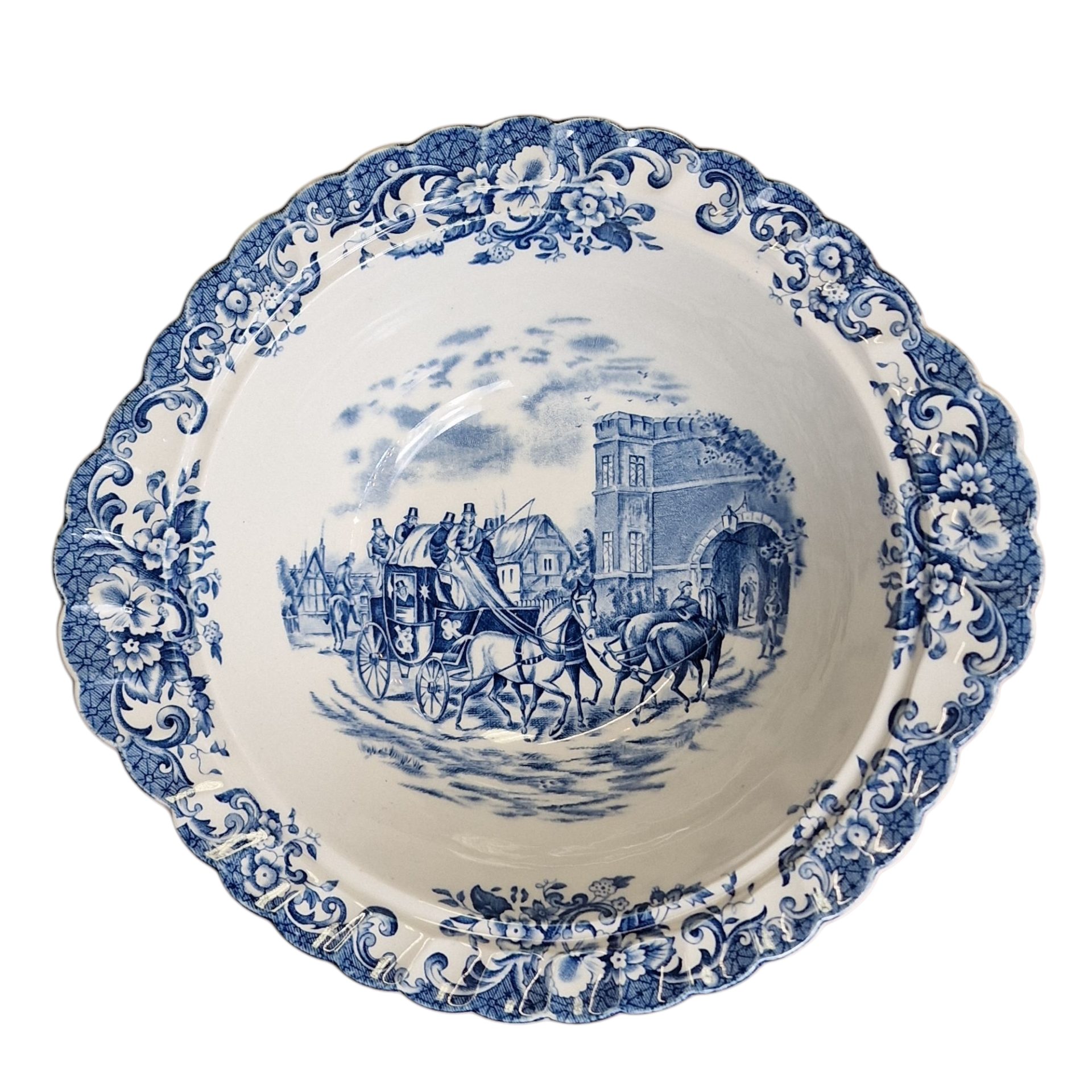 Prato Fundo "Coaching Scenes" – Johnson Bros, Inglaterra