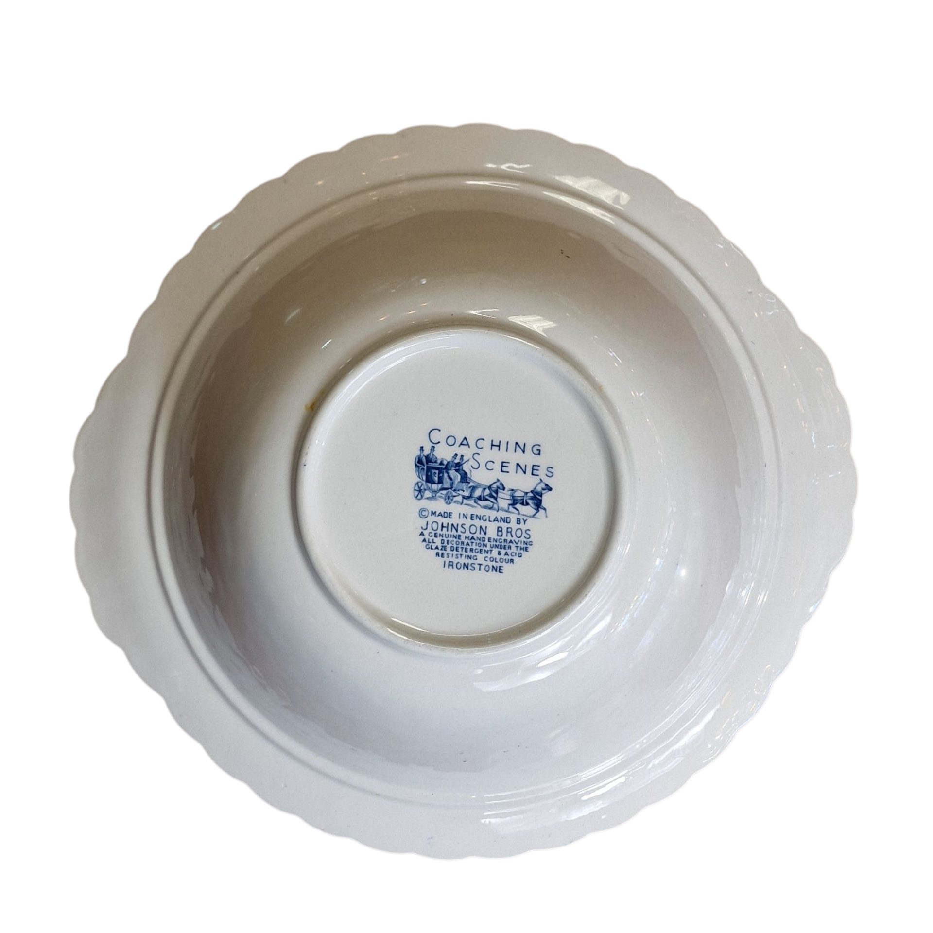 Prato Fundo "Coaching Scenes" – Johnson Bros, Inglaterra