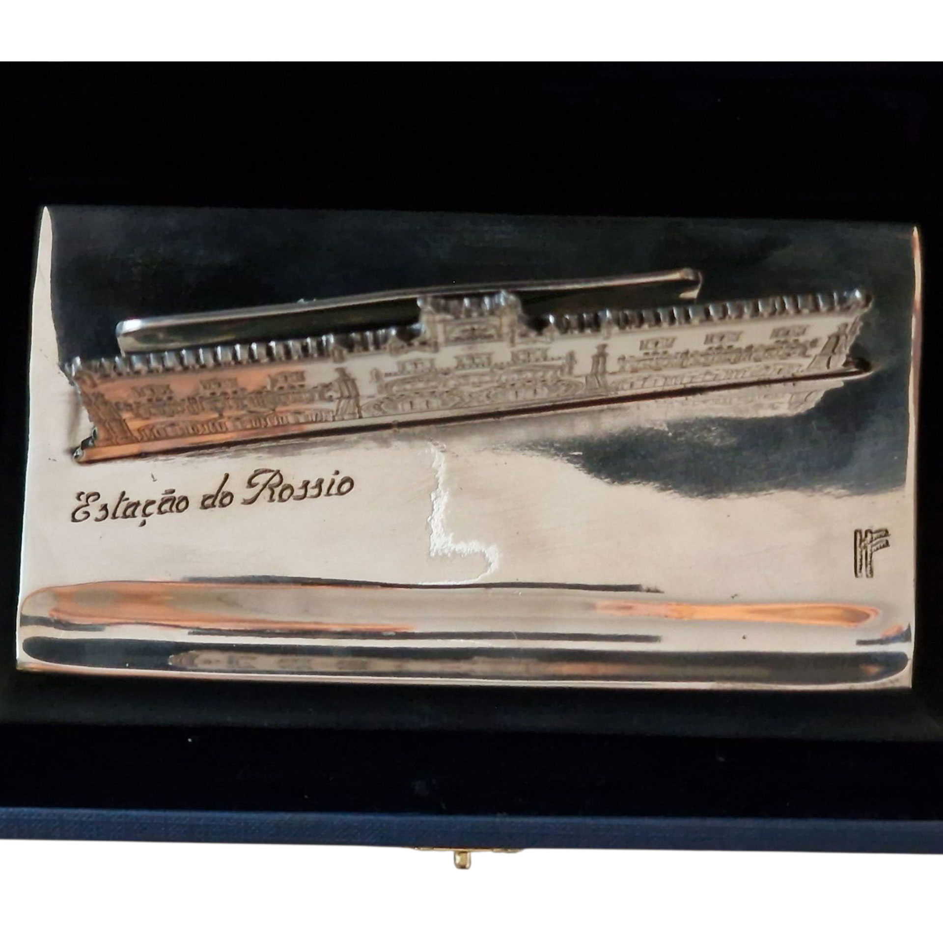 Escultura em Estanho da Estação do Rossio – Artestanhos D’Odorico, REFER – Peça Rara e Exclusiva