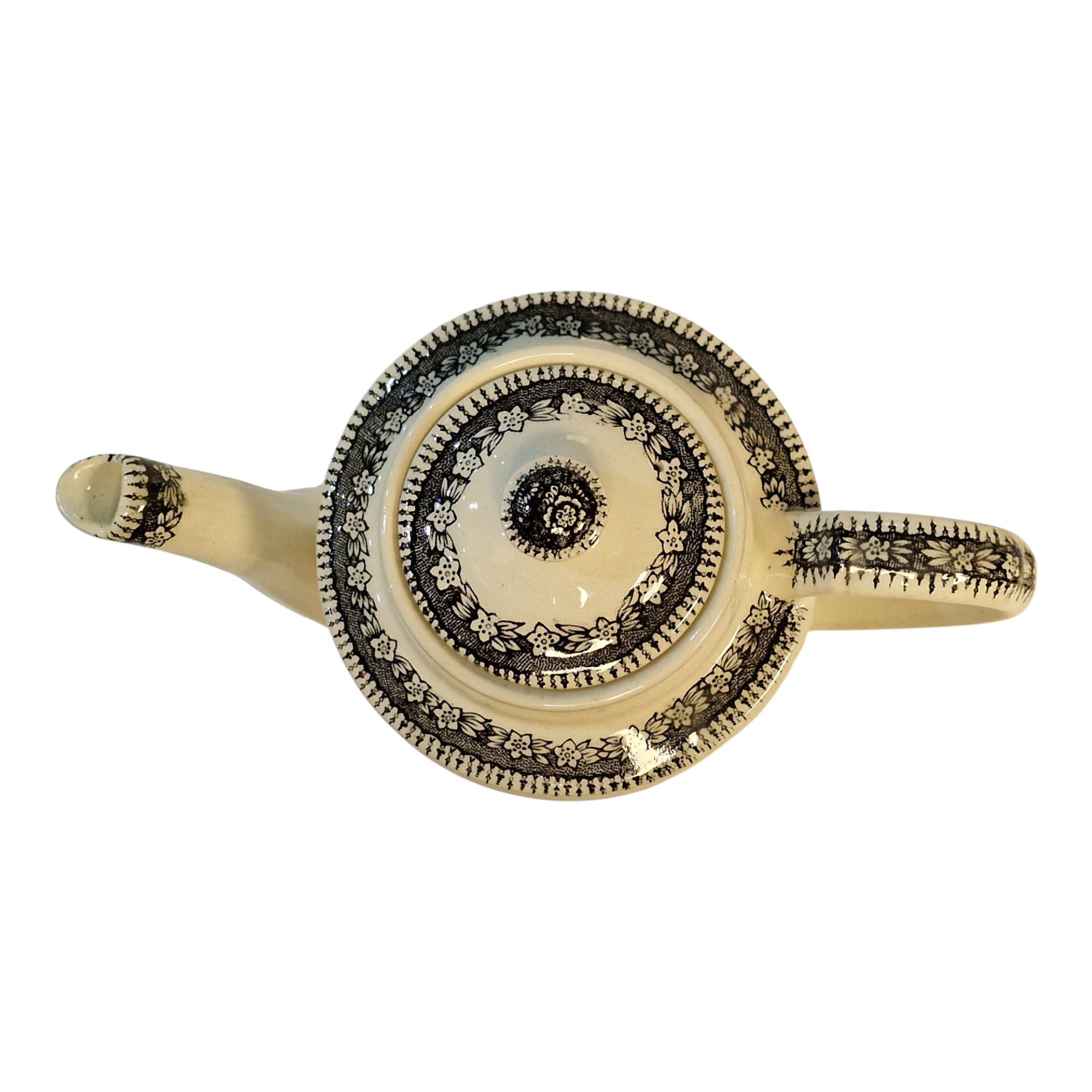 Serviço de Café Sacavém – Modelo 336 Preto – 9 Peças na Caixa Original