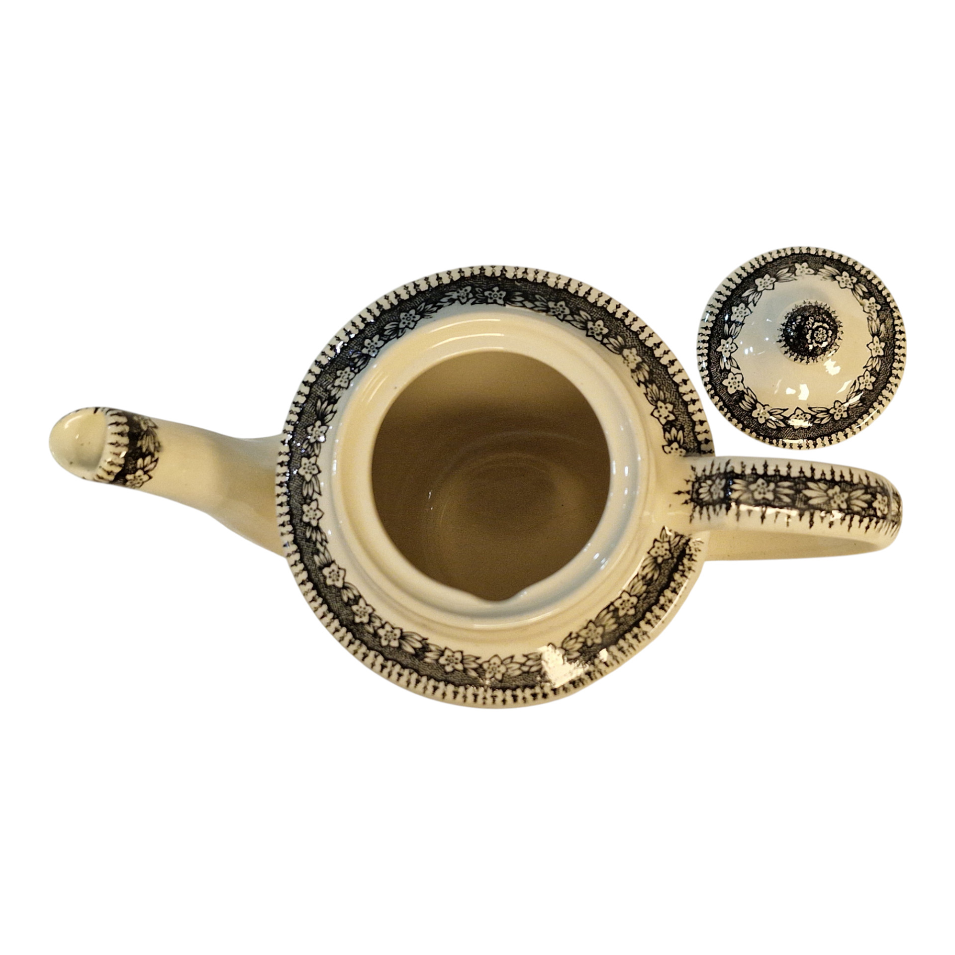 Serviço de Café Sacavém – Modelo 336 Preto – 9 Peças na Caixa Original