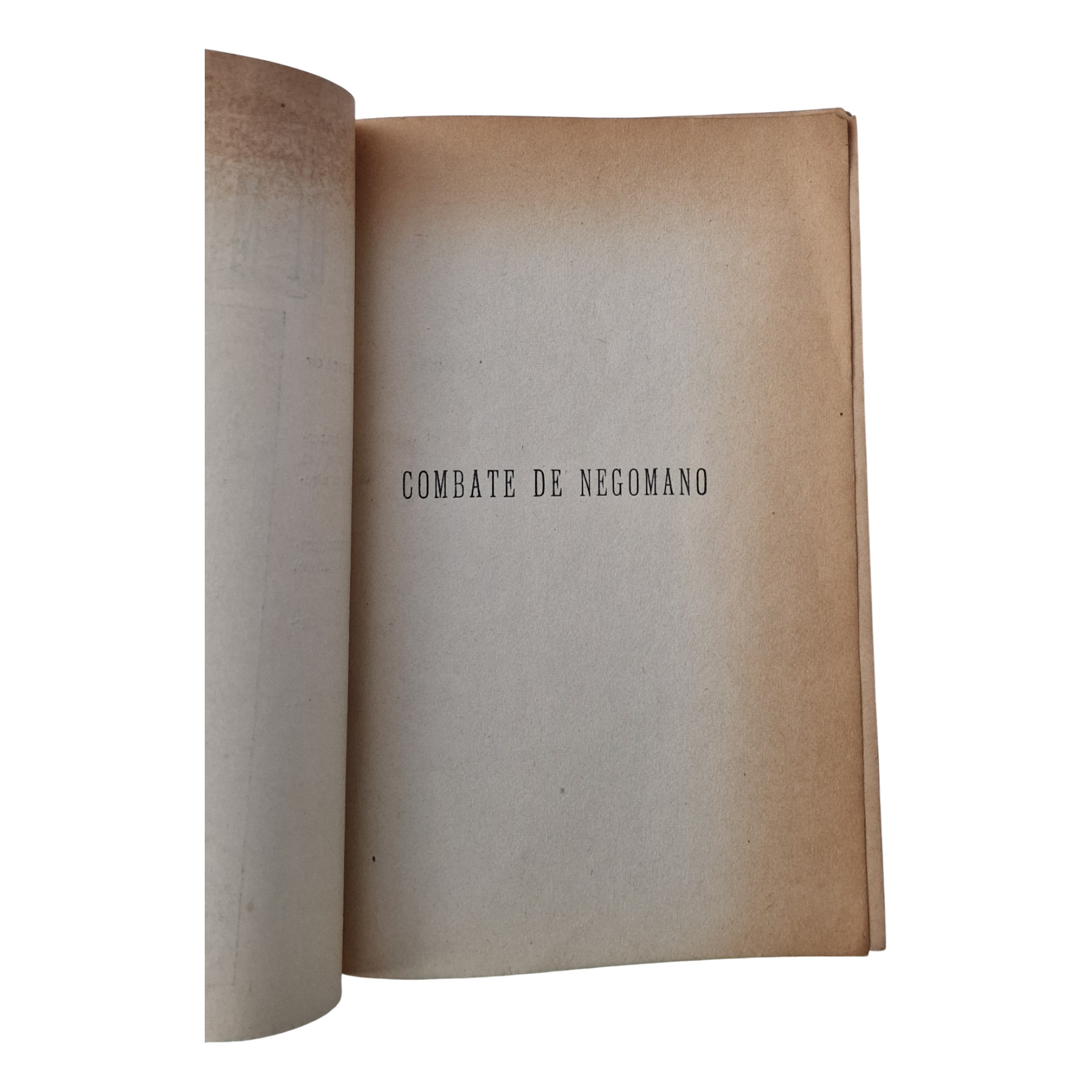 Cobiça de Moçambique – Combate de Negomano, Tenente Ernesto Moreira dos Santos (1961)