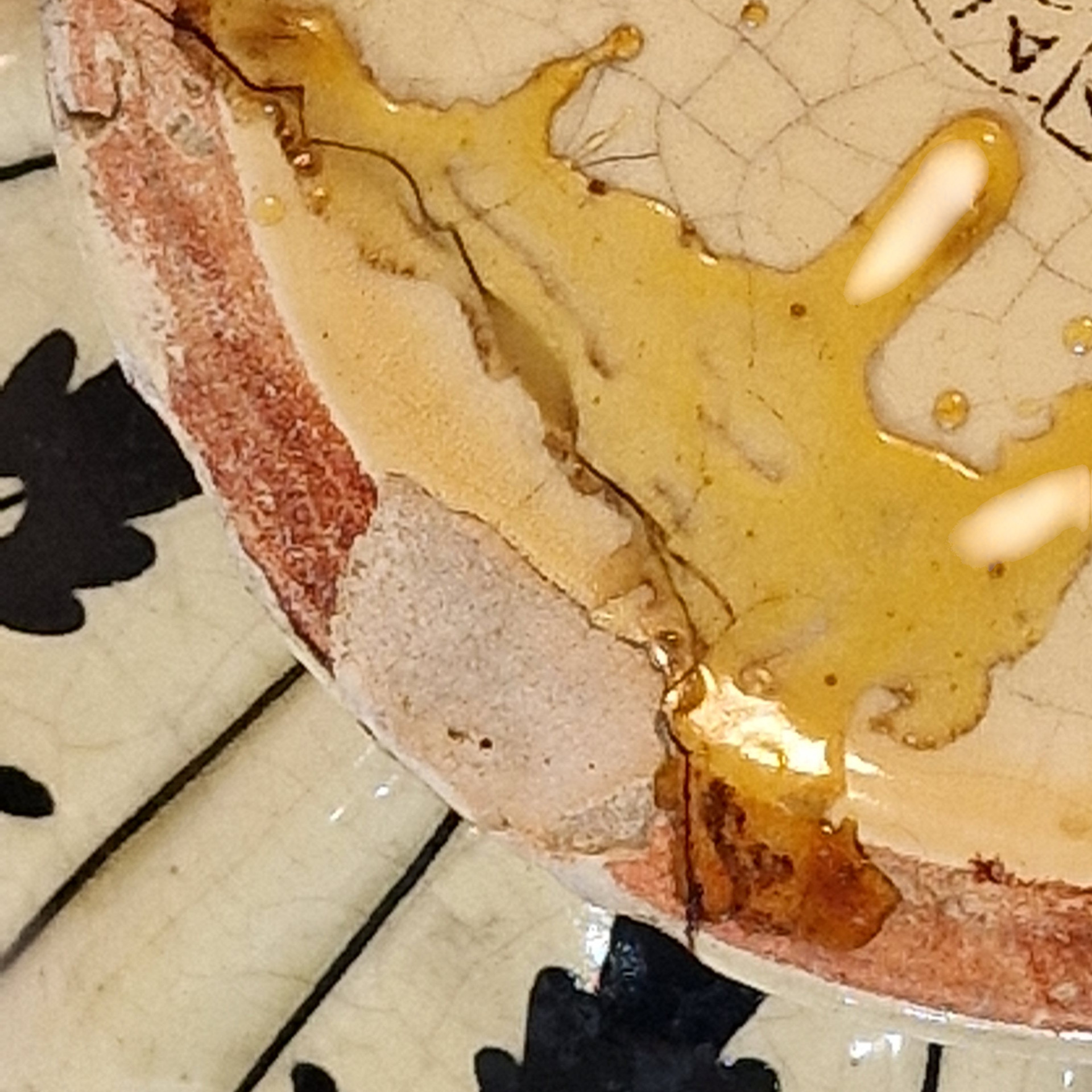 Jarra Aleluia de Três Asas em Cerâmica Decorada - Fábrica Aleluia de Aveiro