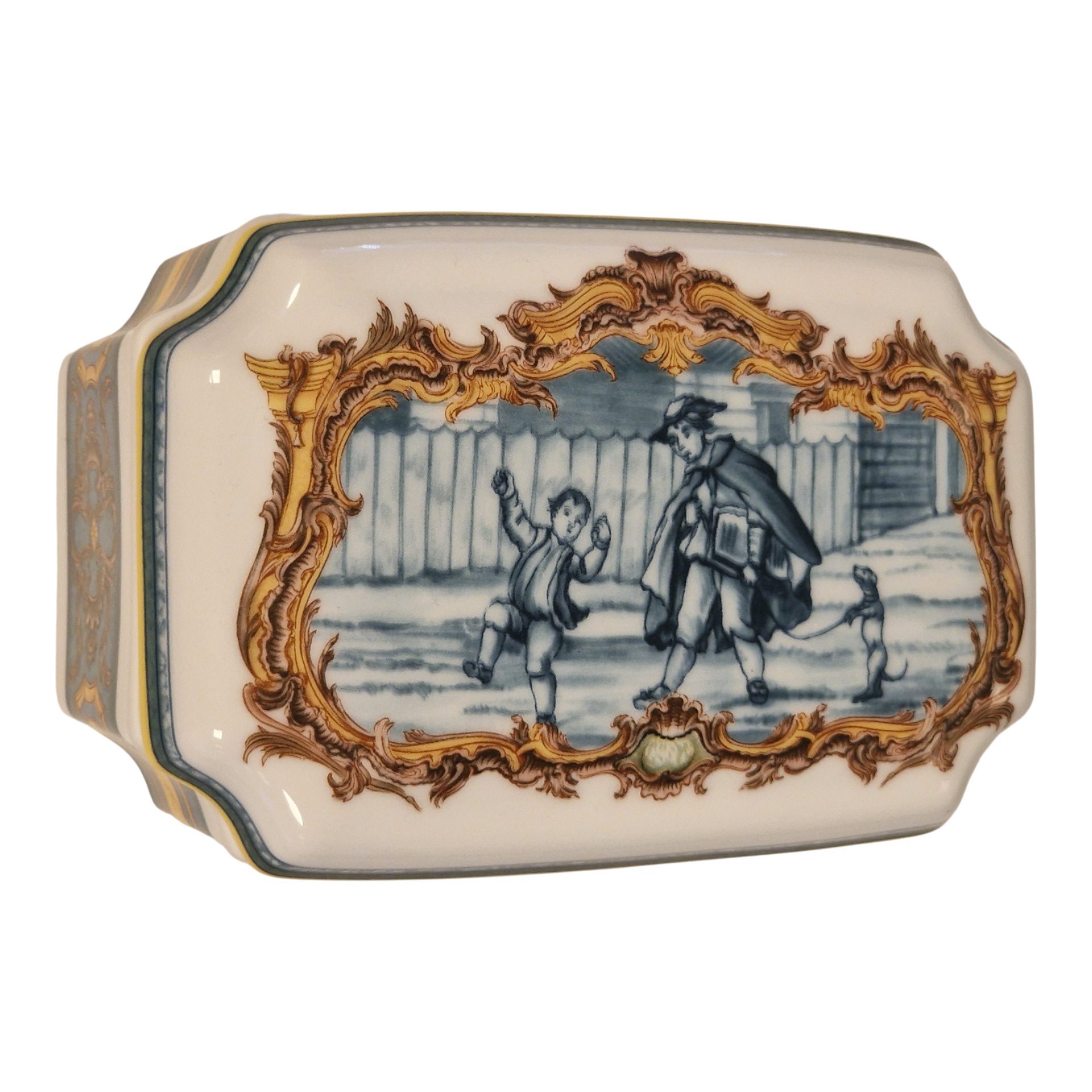 Caixa em porcelana “Palácio de São Bento – Azulejos c.1770” (edição exclusiva Assembleia da República)