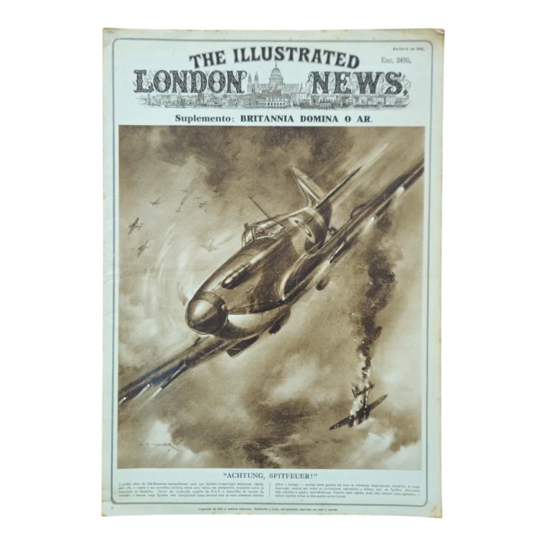 The Illustrated London News – Suplemento “Britannia Domina o Ar” – Peter G. Masefield (Agosto 1941)