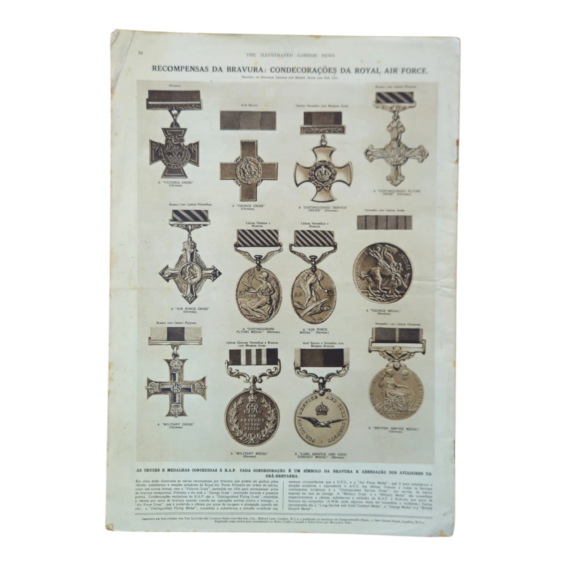 The Illustrated London News – Suplemento “Britannia Domina o Ar” – Peter G. Masefield (Agosto 1941)