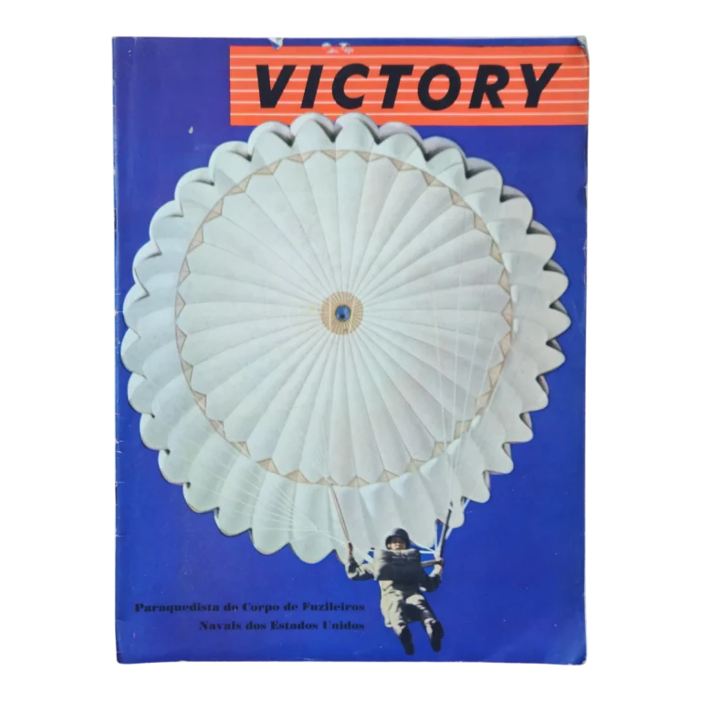 Revista Victory – Publicação do Governo dos Estados Unidos – Segunda Guerra Mundial – Edição em Português