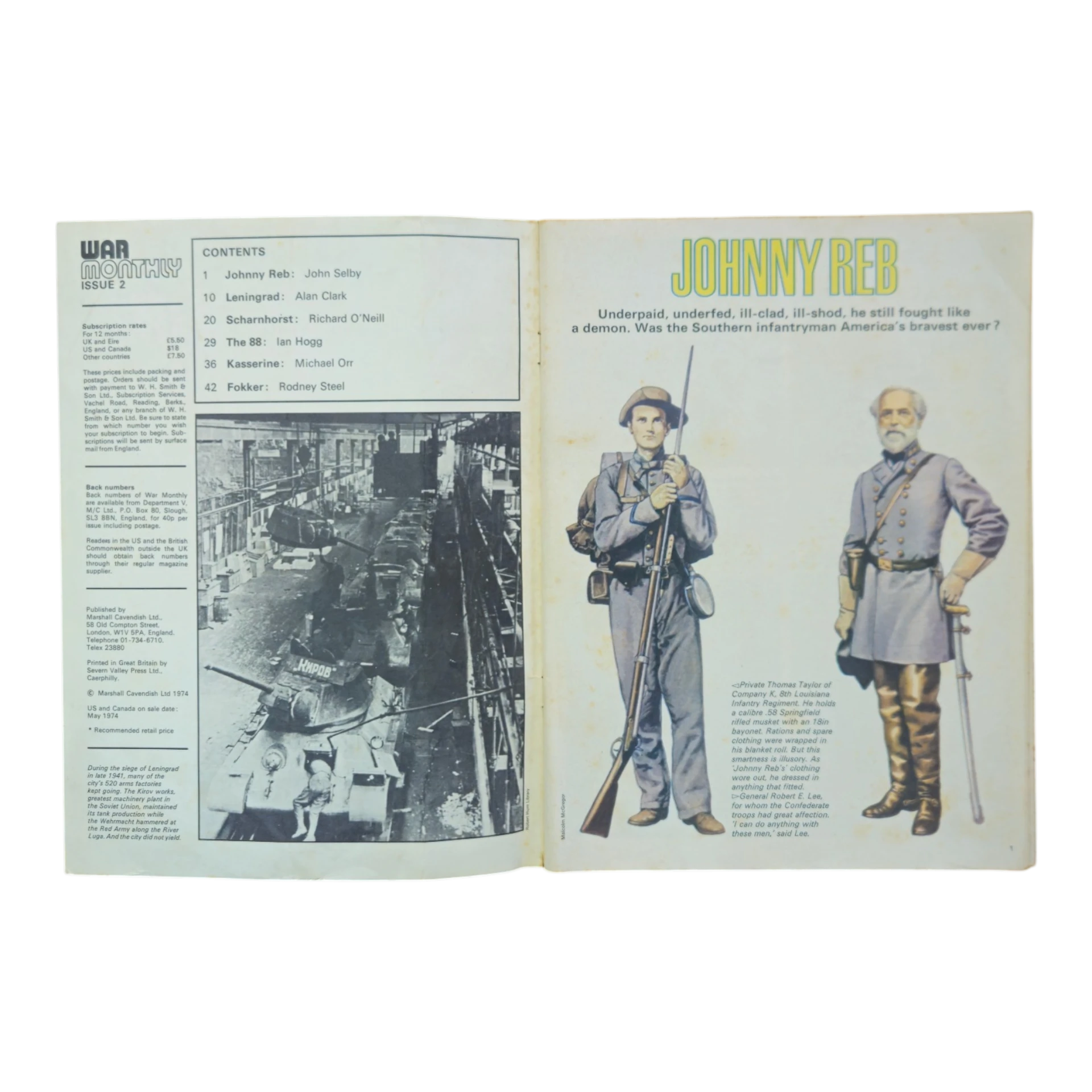 Revista War Monthly Nº3 (1974) – Israel’s Fight for Survival – Marshal Cavendish