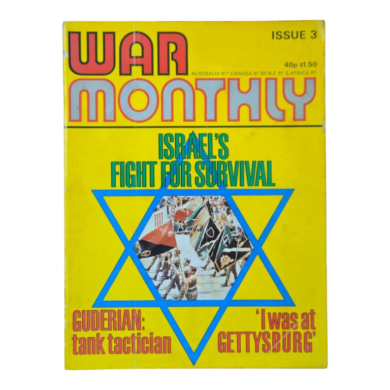 Revista War Monthly Nº3 (1974) – Israel’s Fight for Survival – Marshal Cavendish
