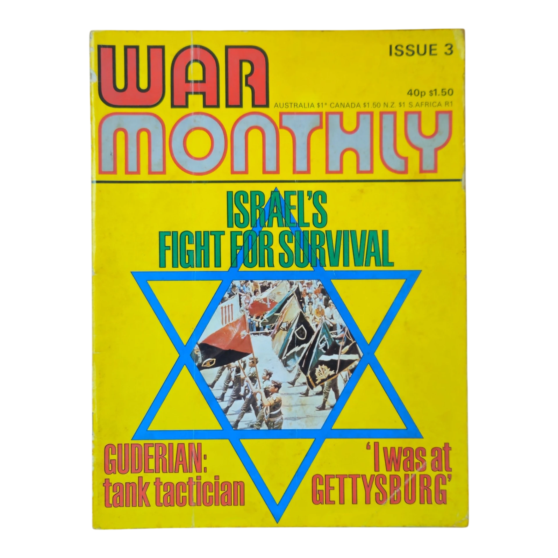 Revista War Monthly Nº3 (1974) – Israel’s Fight for Survival – Marshal Cavendish