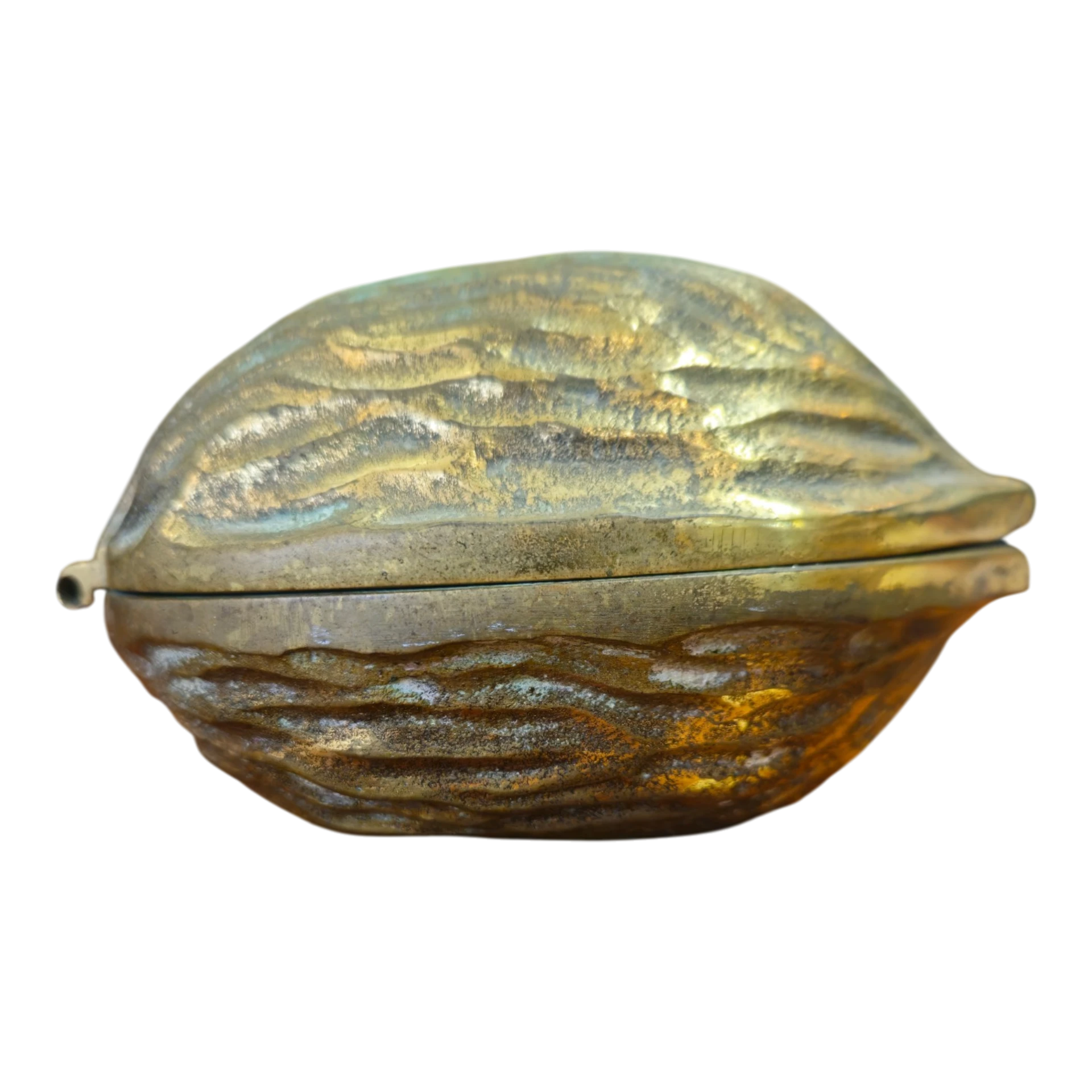 Quebra-Nozes em Forma de Noz em Latão