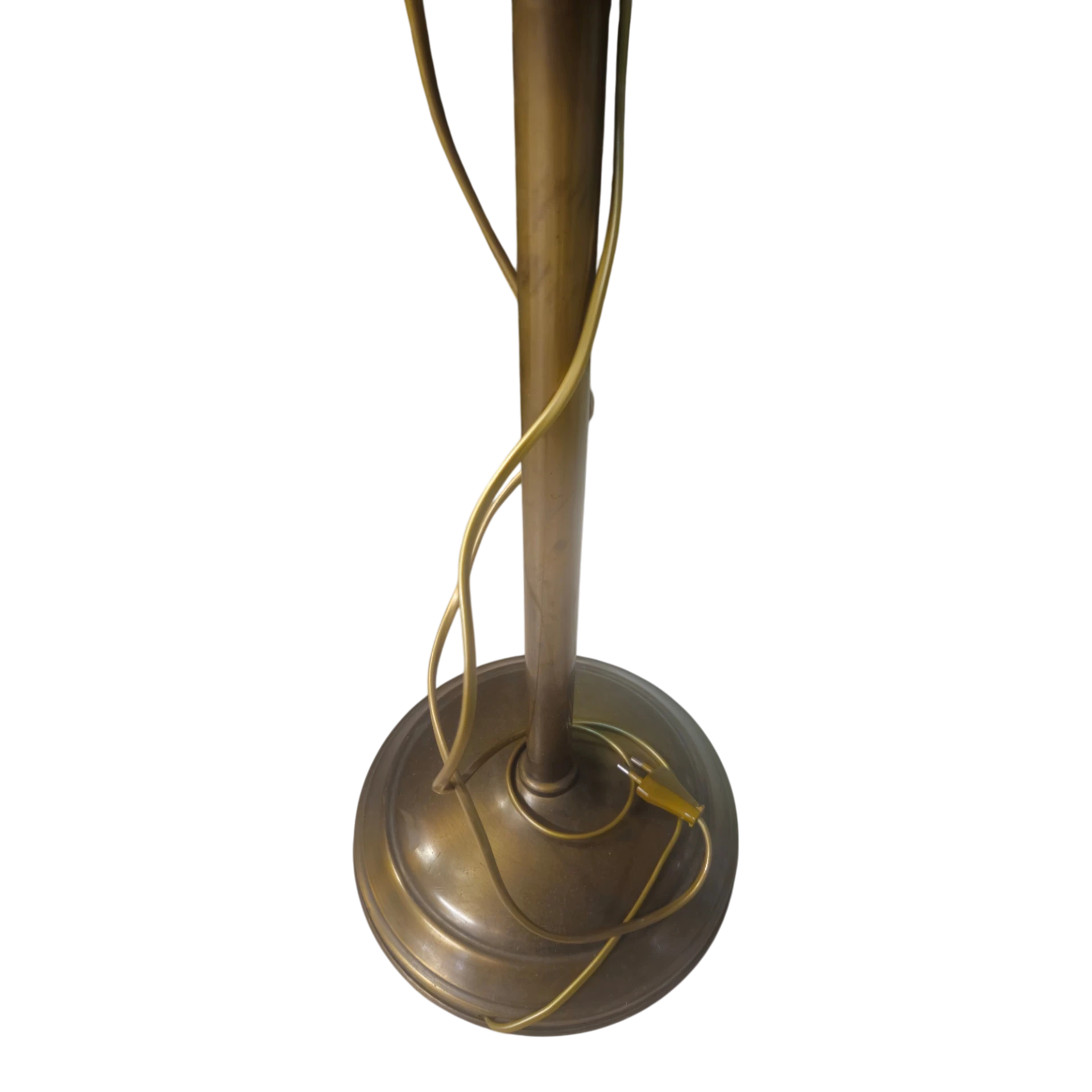 Candeeiro de Pé em Latão Regulável – Estilo Clássico - Image 5