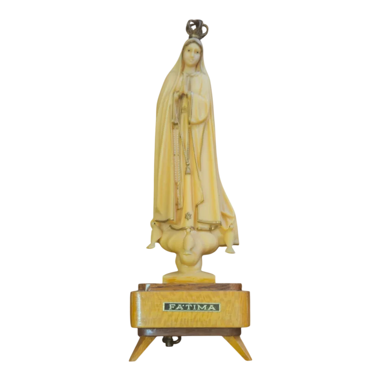 Nossa Senhora de Fátima com Caixa de Música