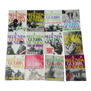 Revista A Segunda Guerra Mundial – Lote 17 Números (1965) – Editorial Codex – Argentina