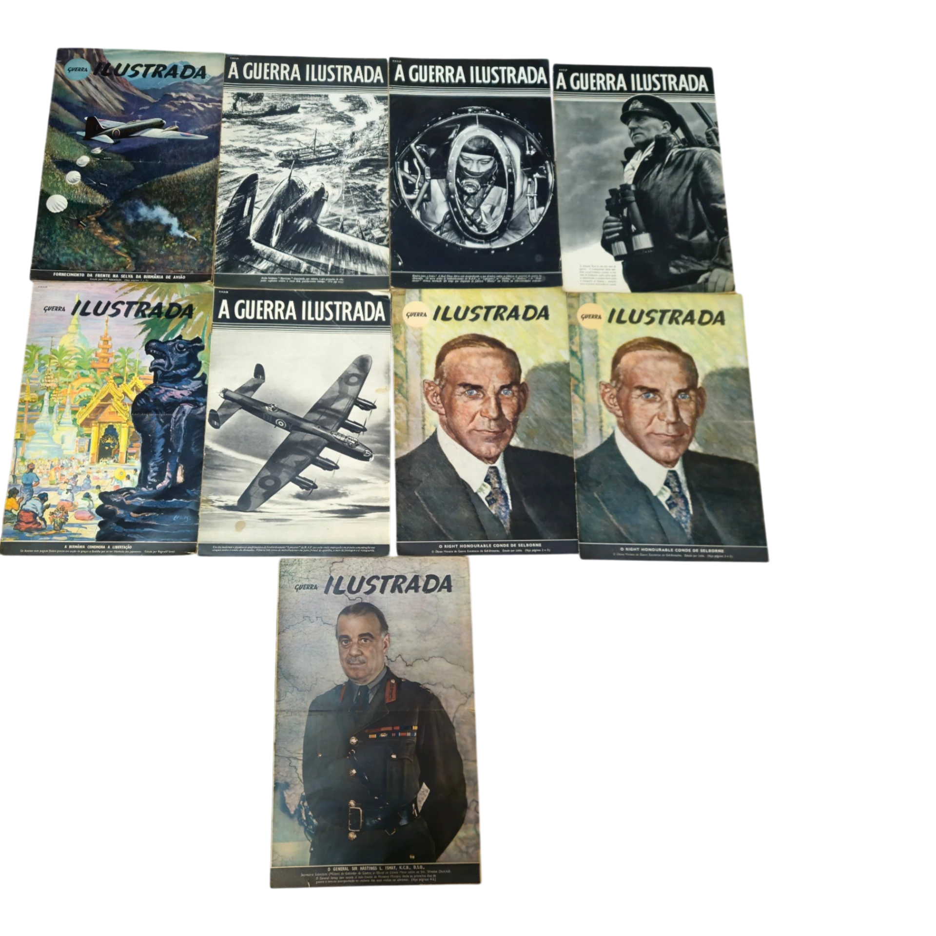 Revista Guerra Ilustrada – Lote 19 Números (década de 1960) – História Militar Ilustrada