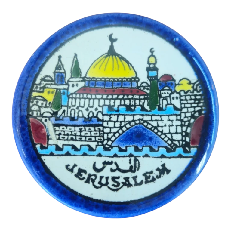 Pires Souvenir “Jerusalem” em Cerâmica Decorada