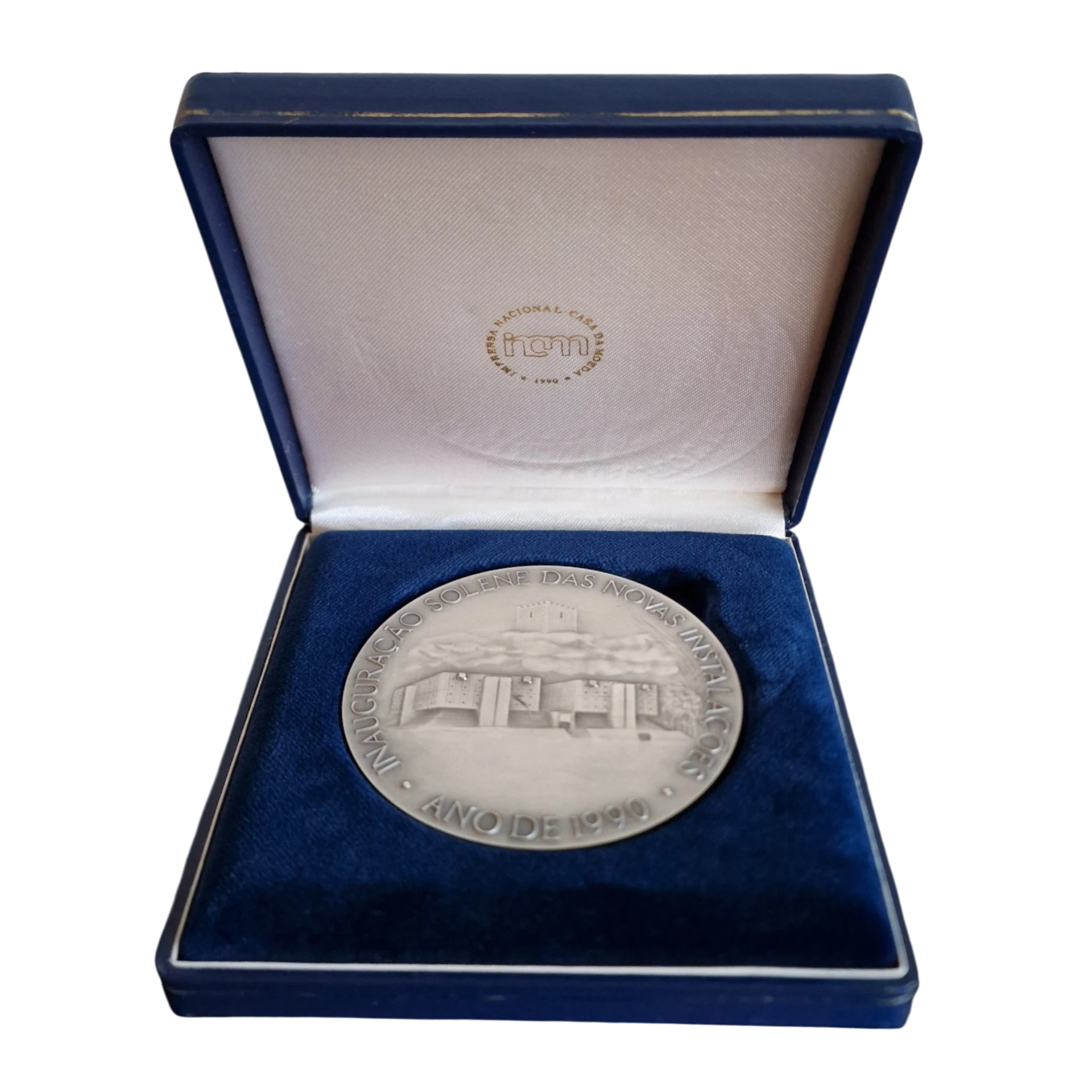 Medalha Comemorativa em Prata Torre do Tombo 1990 Numerada
