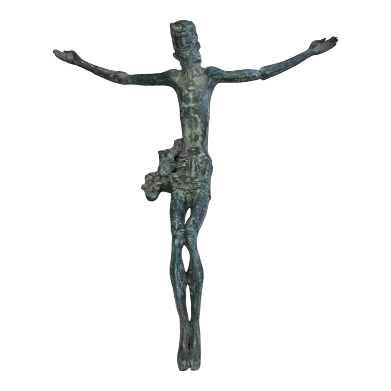 Escultura Jesus Cristo em Bronze Grande 91cm – Arte Sacra Moderna