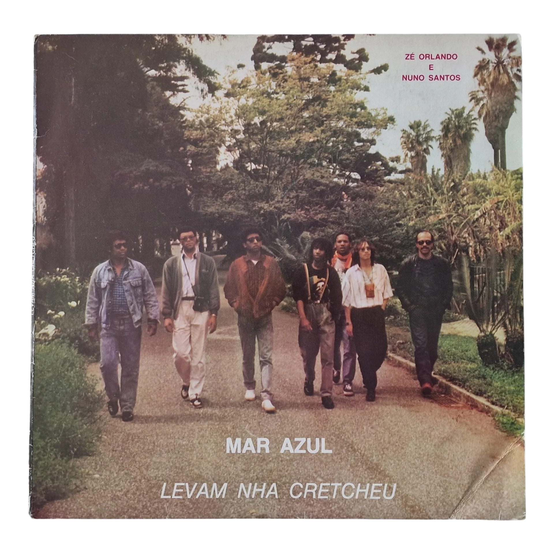 Zé Orlando & Nuno Santos – Mar Azul - Levam Nha Cretcheu | LP Vinil Cabo Verde
