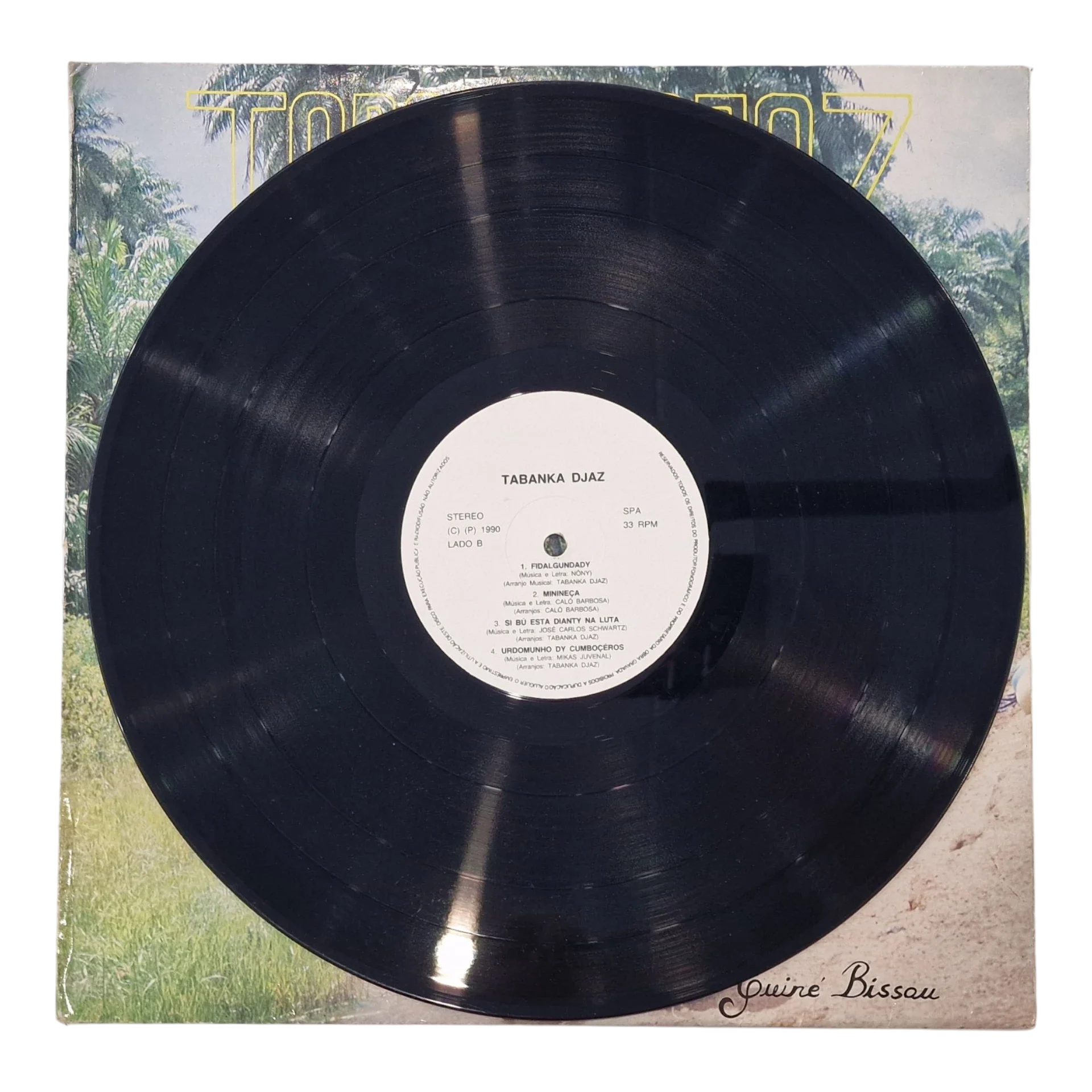 Tabanka Djaz – Guiné Bissau | LP Vinil Angelstúdio Portugal 1990
