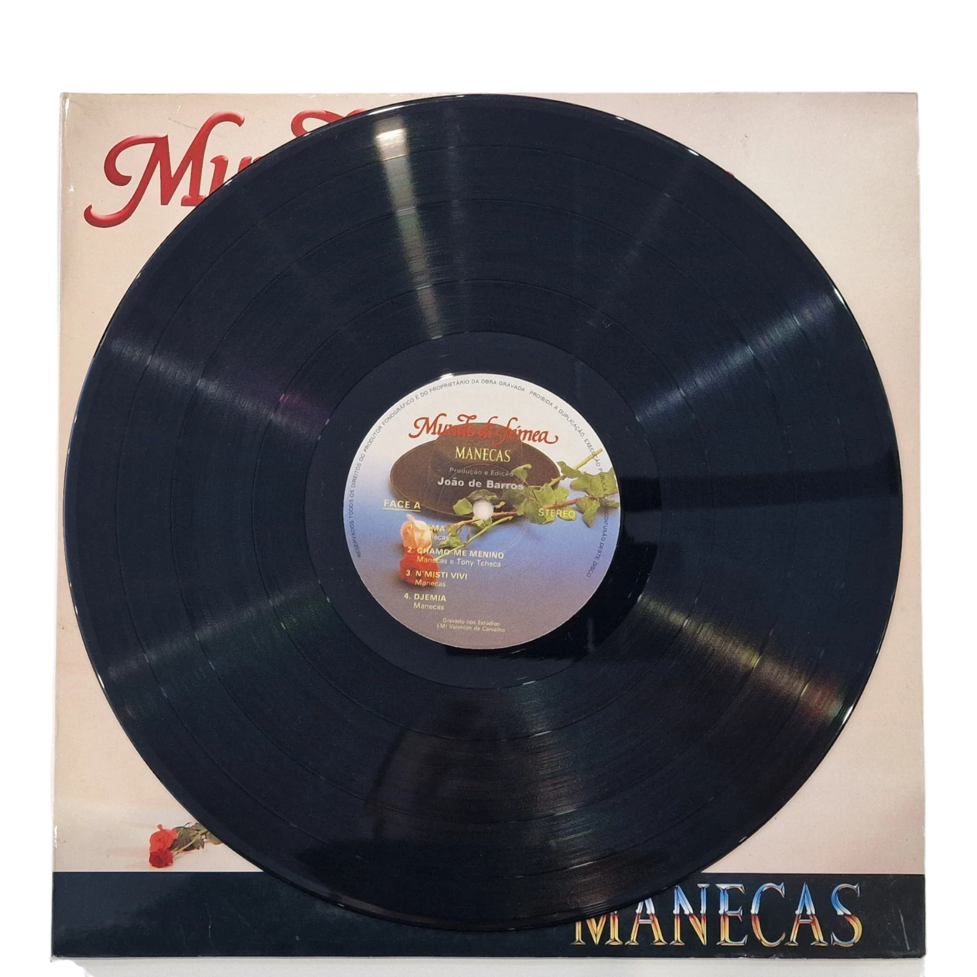 Manecas – Mundo Di Fêmea | LP Vinil EMI / Valentim de Carvalho Portugal