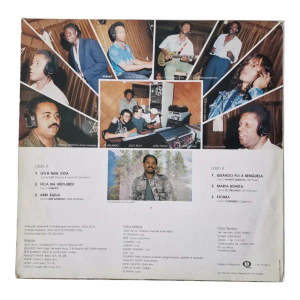 Zé Orlando Lança – Reencontro De Amigos | LP Vinil Luz África / Zé Orlando Portugal