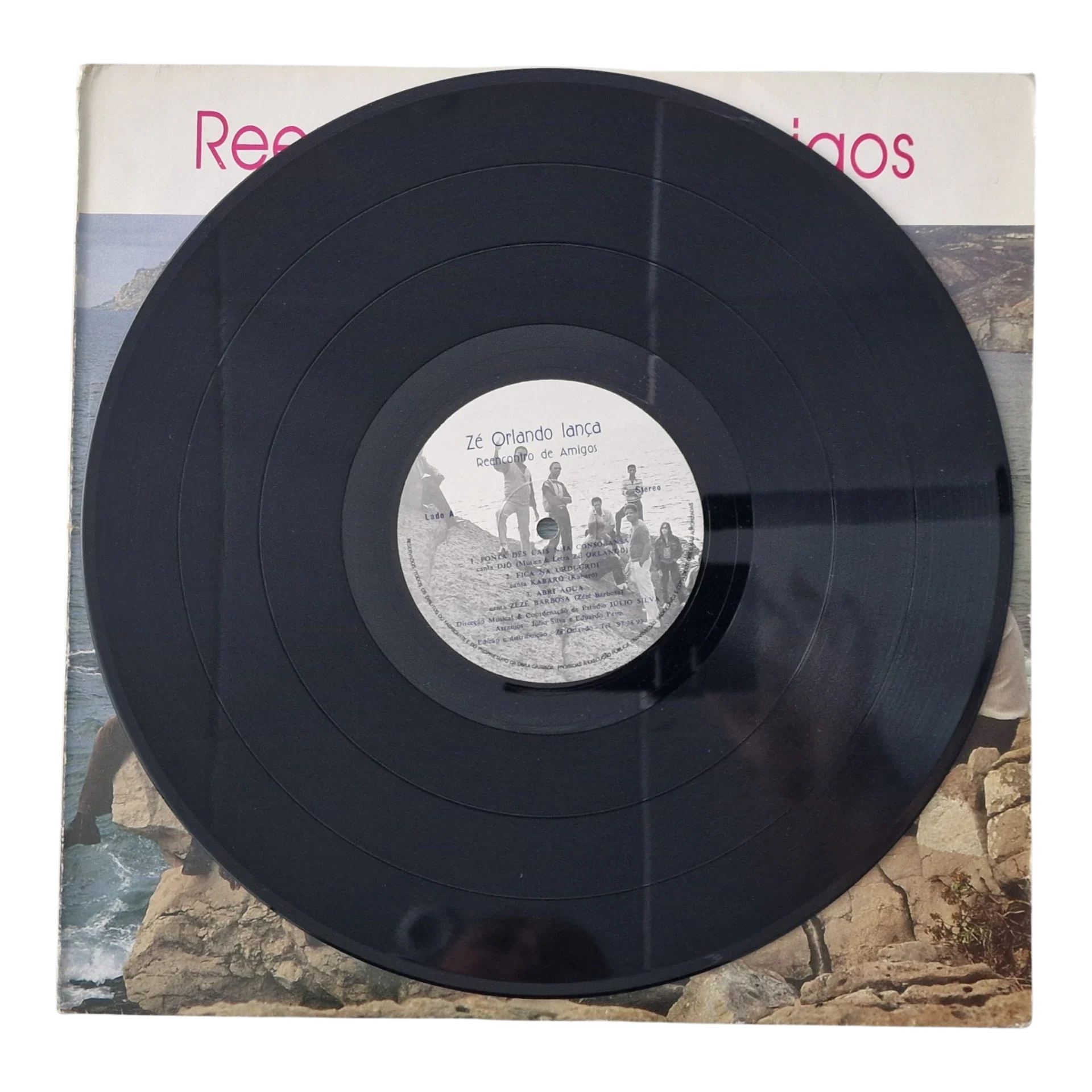 Zé Orlando Lança – Reencontro De Amigos | LP Vinil Luz África / Zé Orlando Portugal