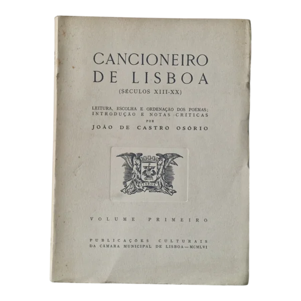 Cancioneiro de Lisboa – João de Castro Osório | 3 Volumes
