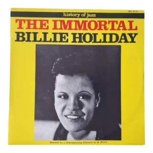 Billie Holiday – The Immortal Billie Holiday | LP Vinyl History Of Jazz Joker SM 3131 Portugal 1977