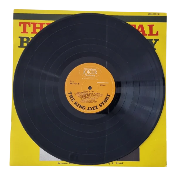 Billie Holiday – The Immortal Billie Holiday | LP Vinyl History Of Jazz Joker SM 3131 Portugal 1977