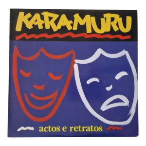 Karamuru – Actos E Retratos | LP Vinil Discossete Portugal 1991